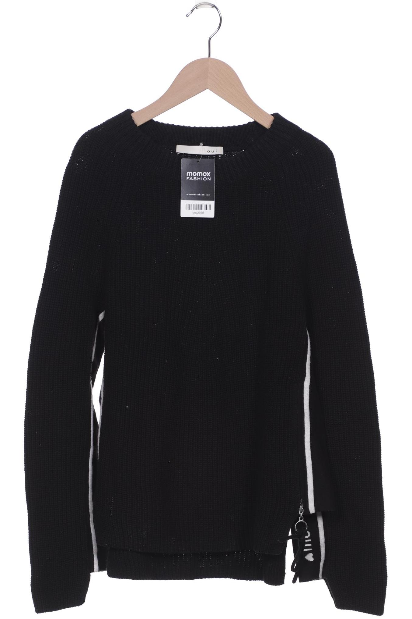 

Oui Damen Pullover, schwarz, Gr. 36