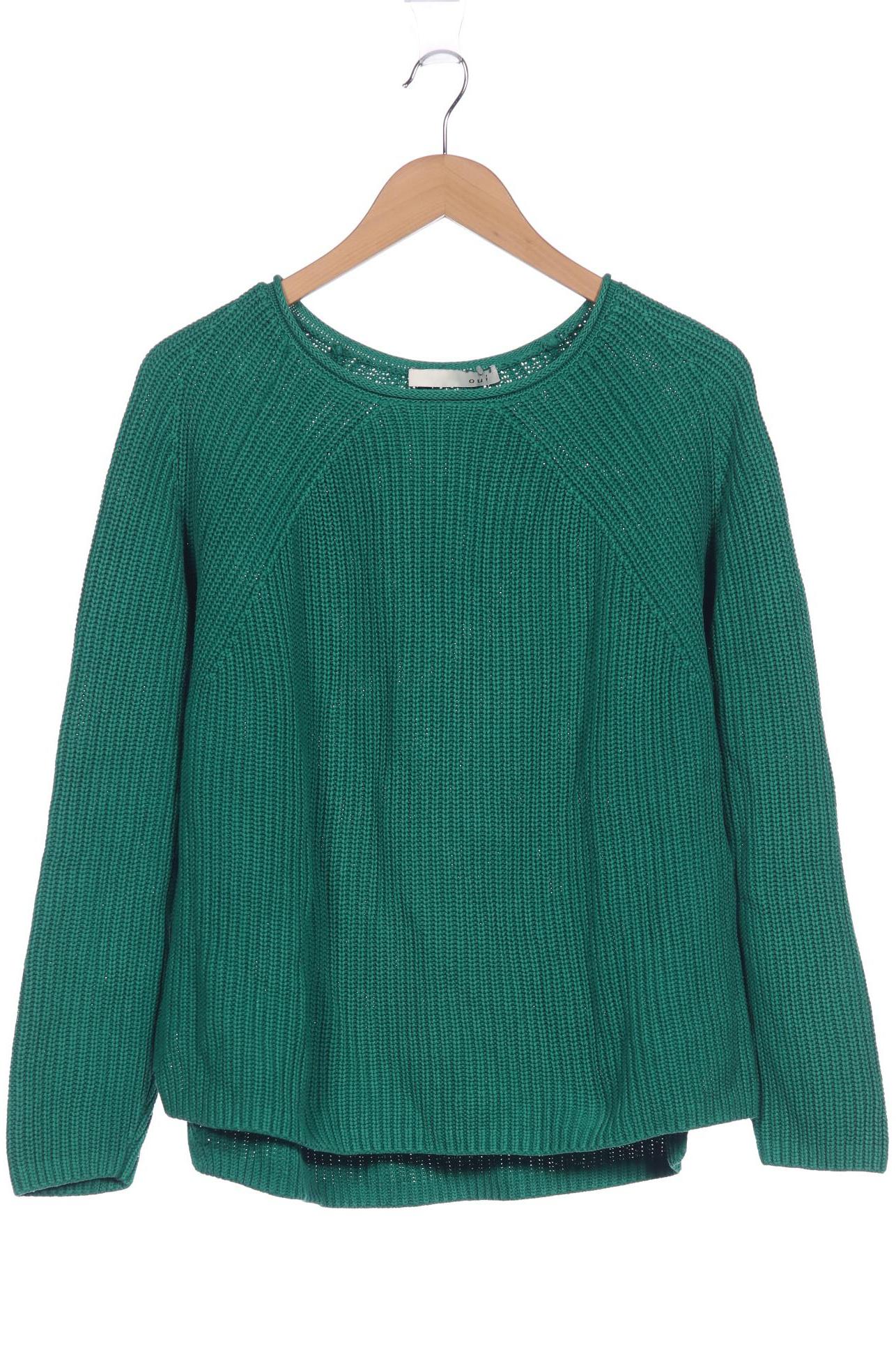 

Oui Damen Pullover, grün, Gr. 44