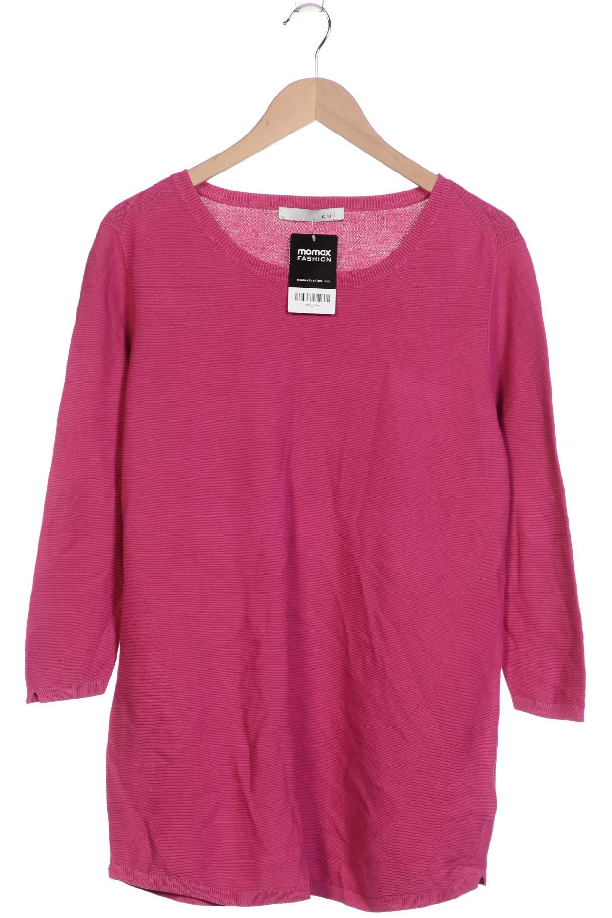 

Oui Damen Pullover, pink, Gr. 44
