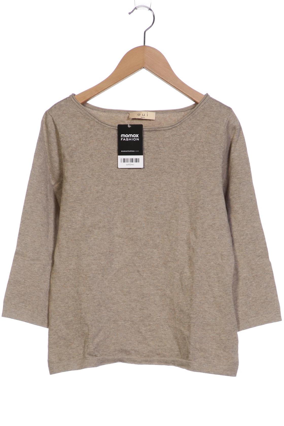 

Oui Damen Pullover, beige
