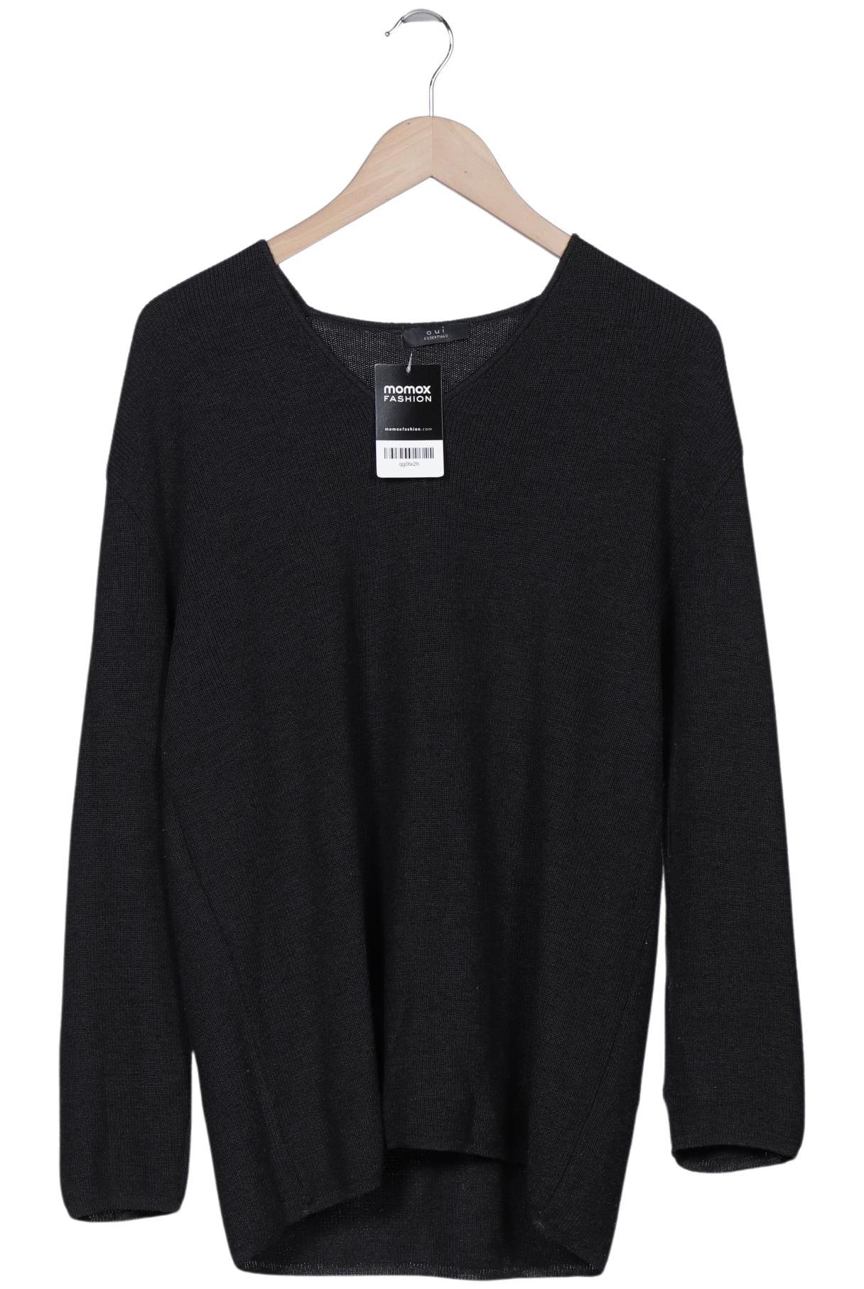 

Oui Damen Pullover, schwarz, Gr. 42
