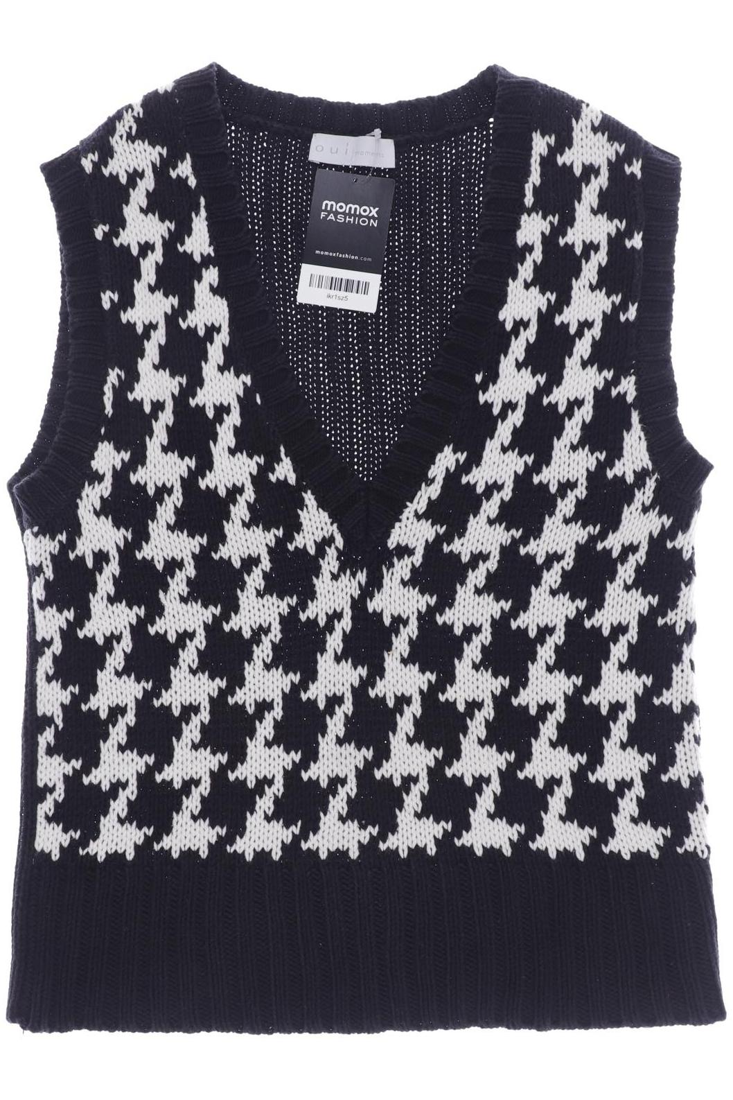 

Oui Damen Pullover, schwarz
