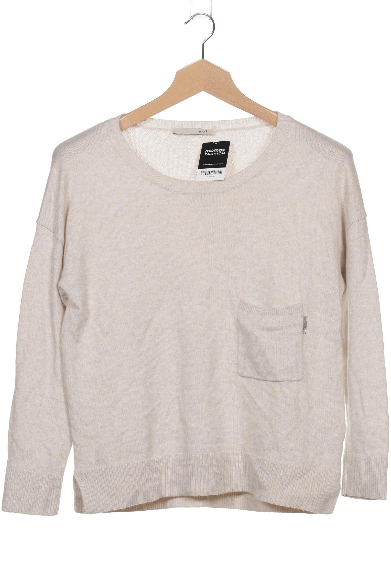 

Oui Damen Pullover, cremeweiß, Gr. 42