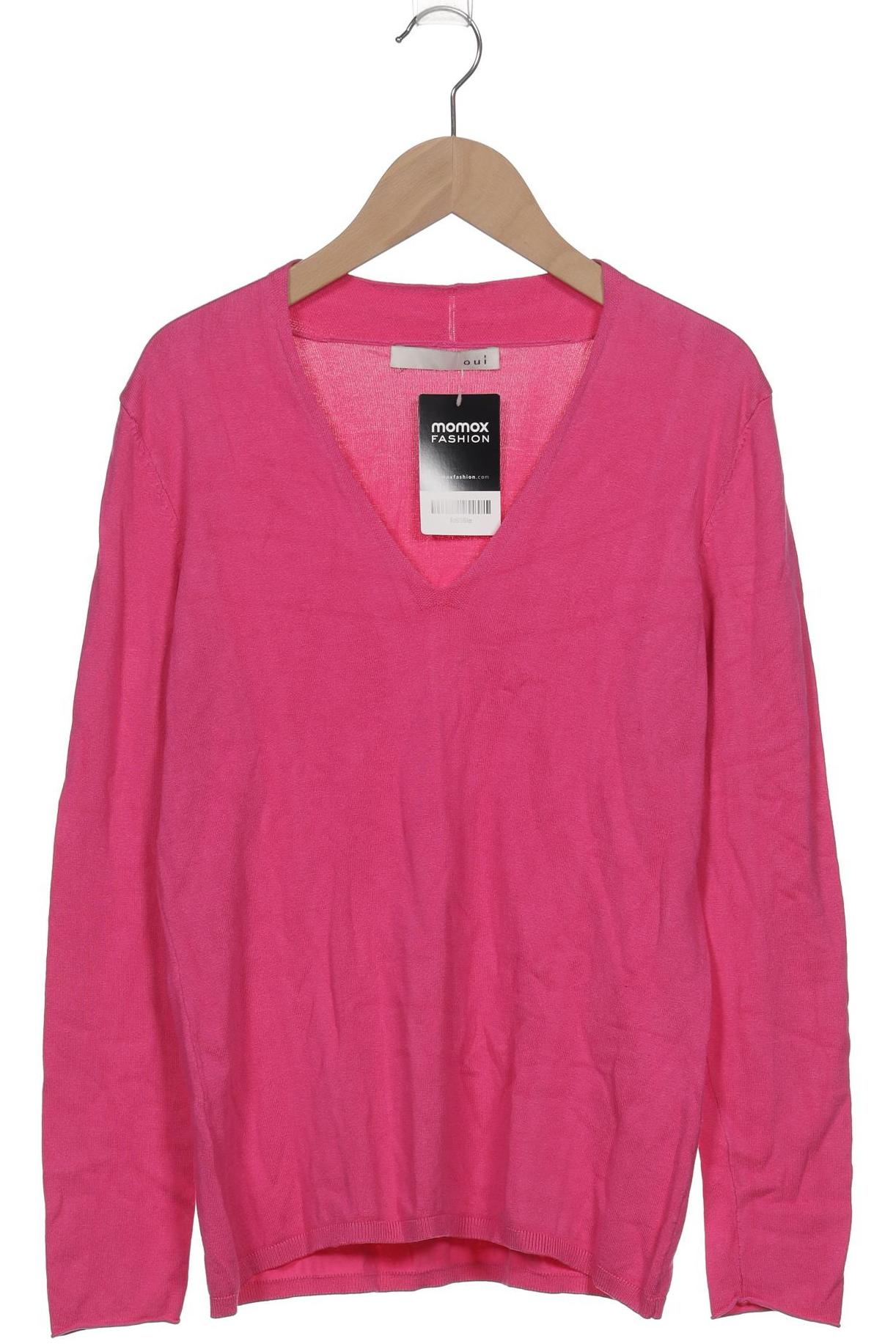 

Oui Damen Pullover, pink, Gr. 38