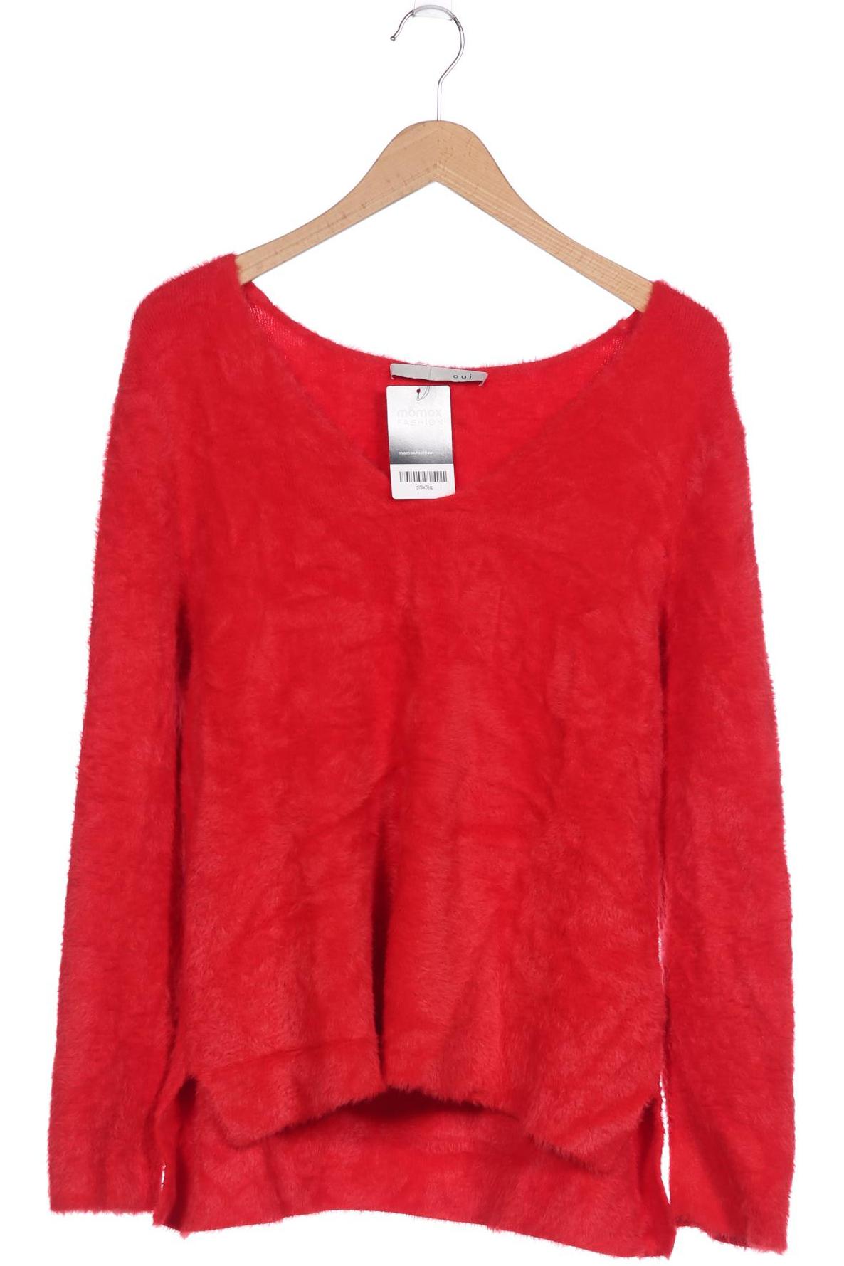 

Oui Damen Pullover, rot