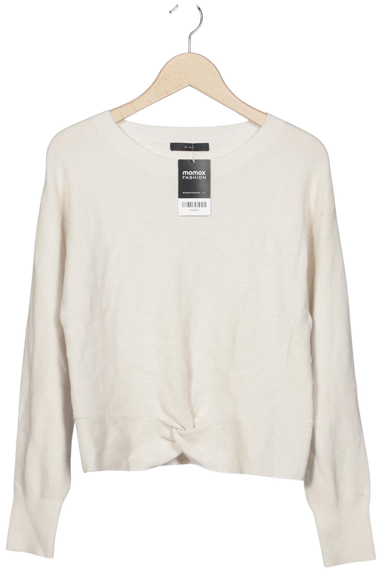 

Oui Damen Pullover, cremeweiß, Gr. 36