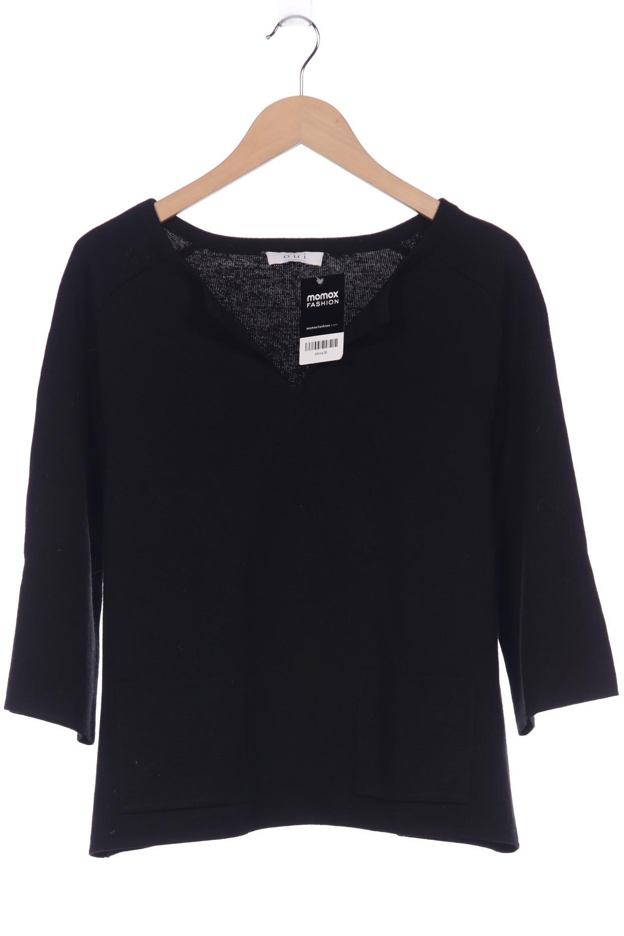 

Oui Damen Pullover, schwarz, Gr. 40