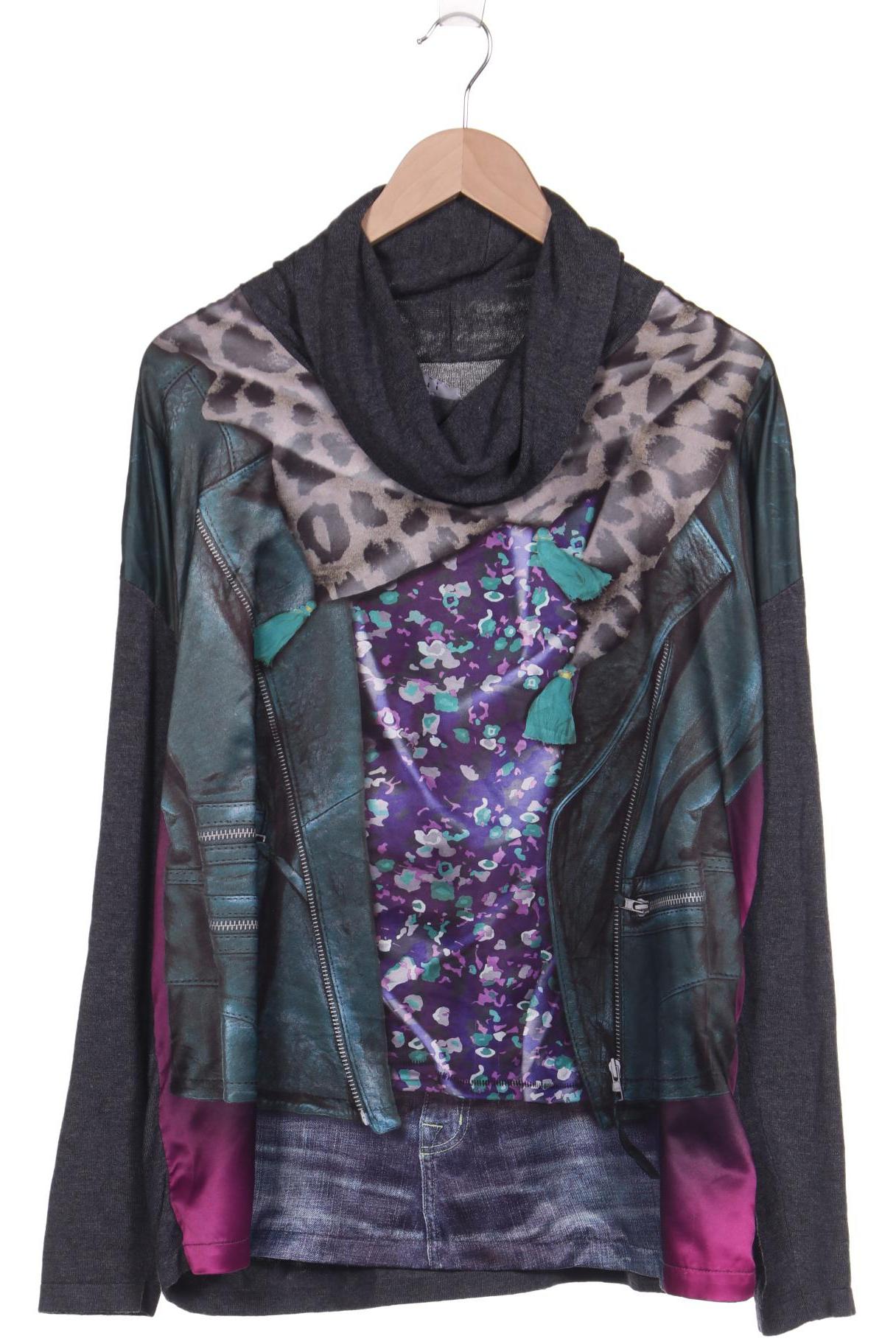 

Oui Damen Pullover, grau, Gr. 44