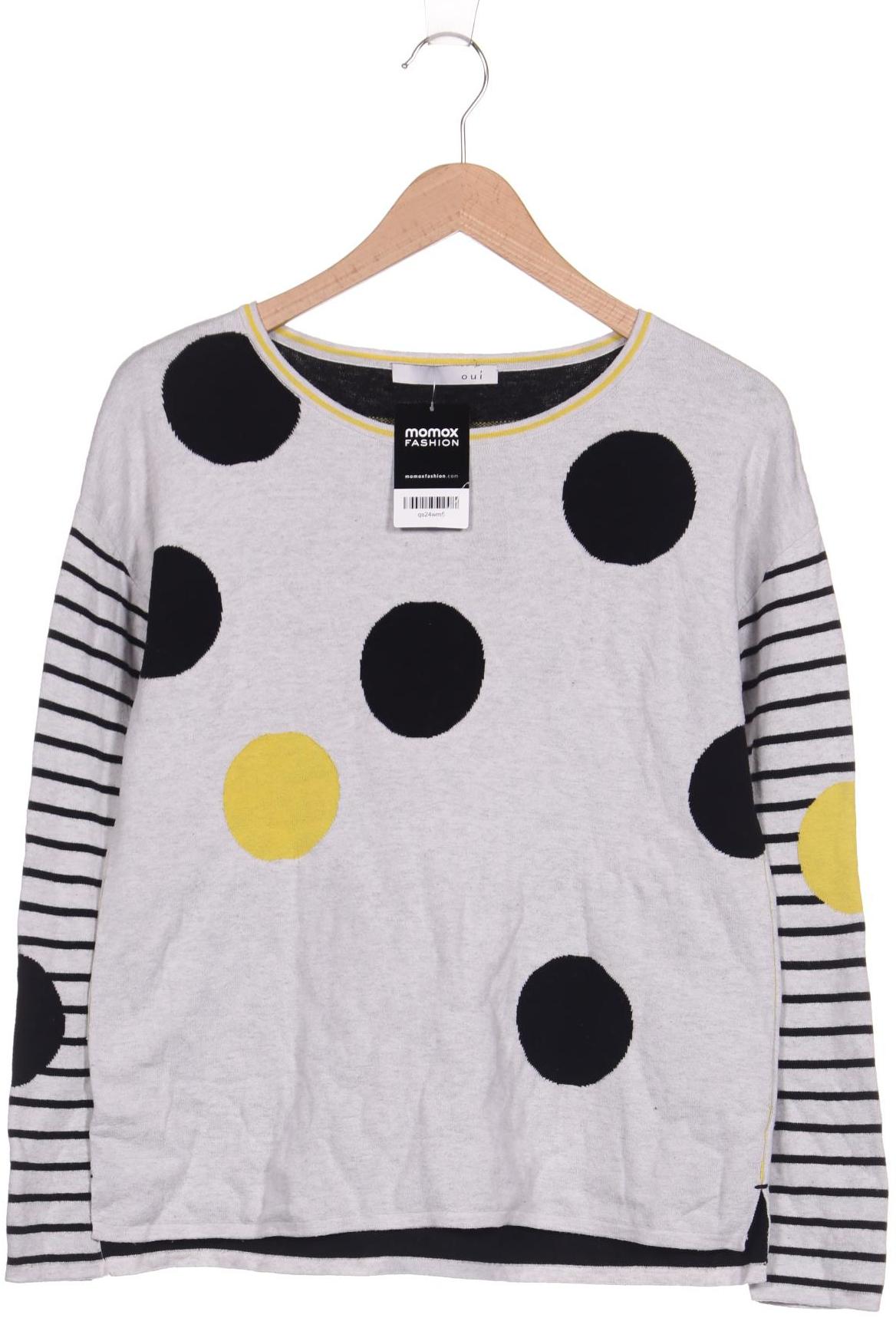 

Oui Damen Pullover, grau