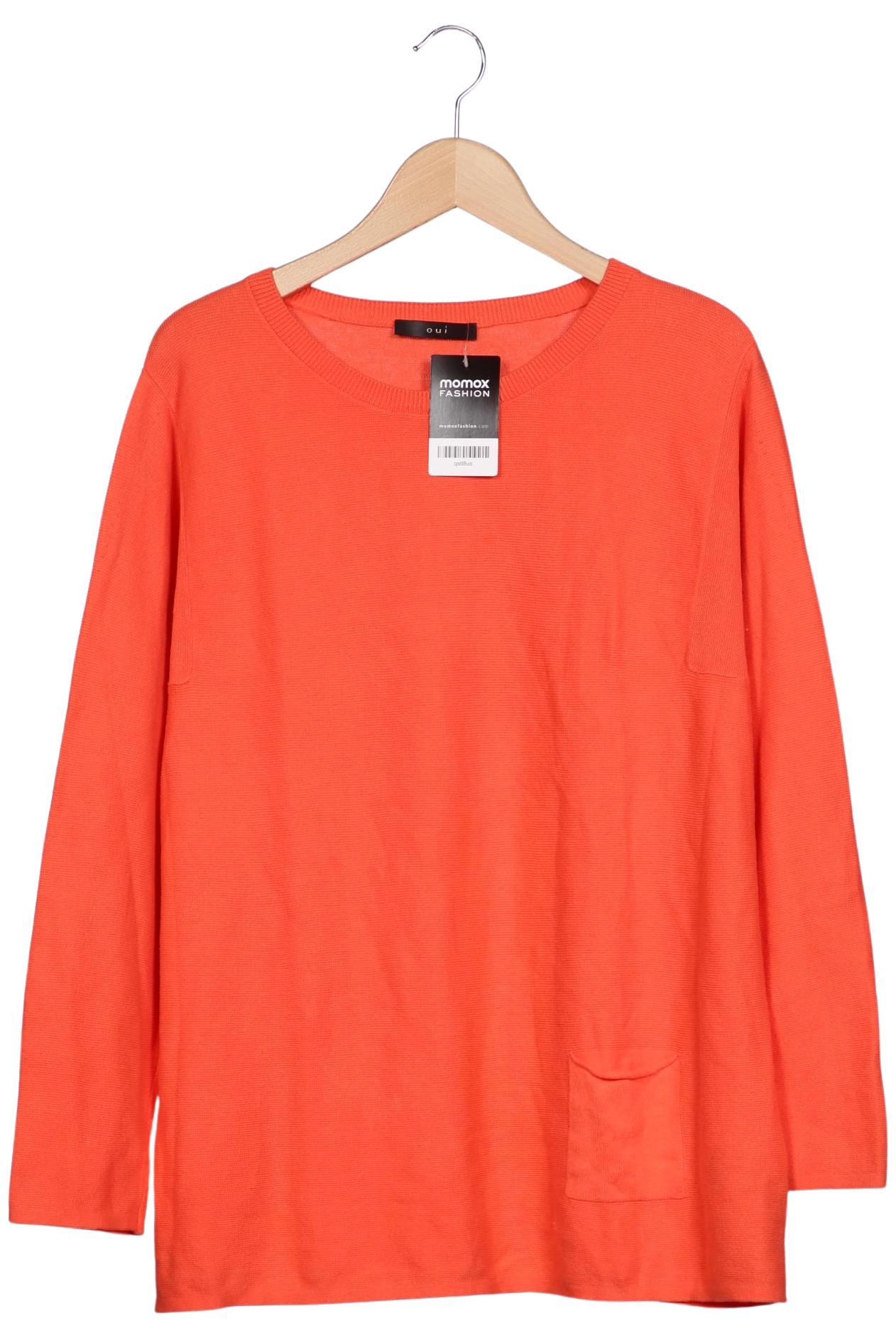 

Oui Damen Pullover, orange, Gr. 46