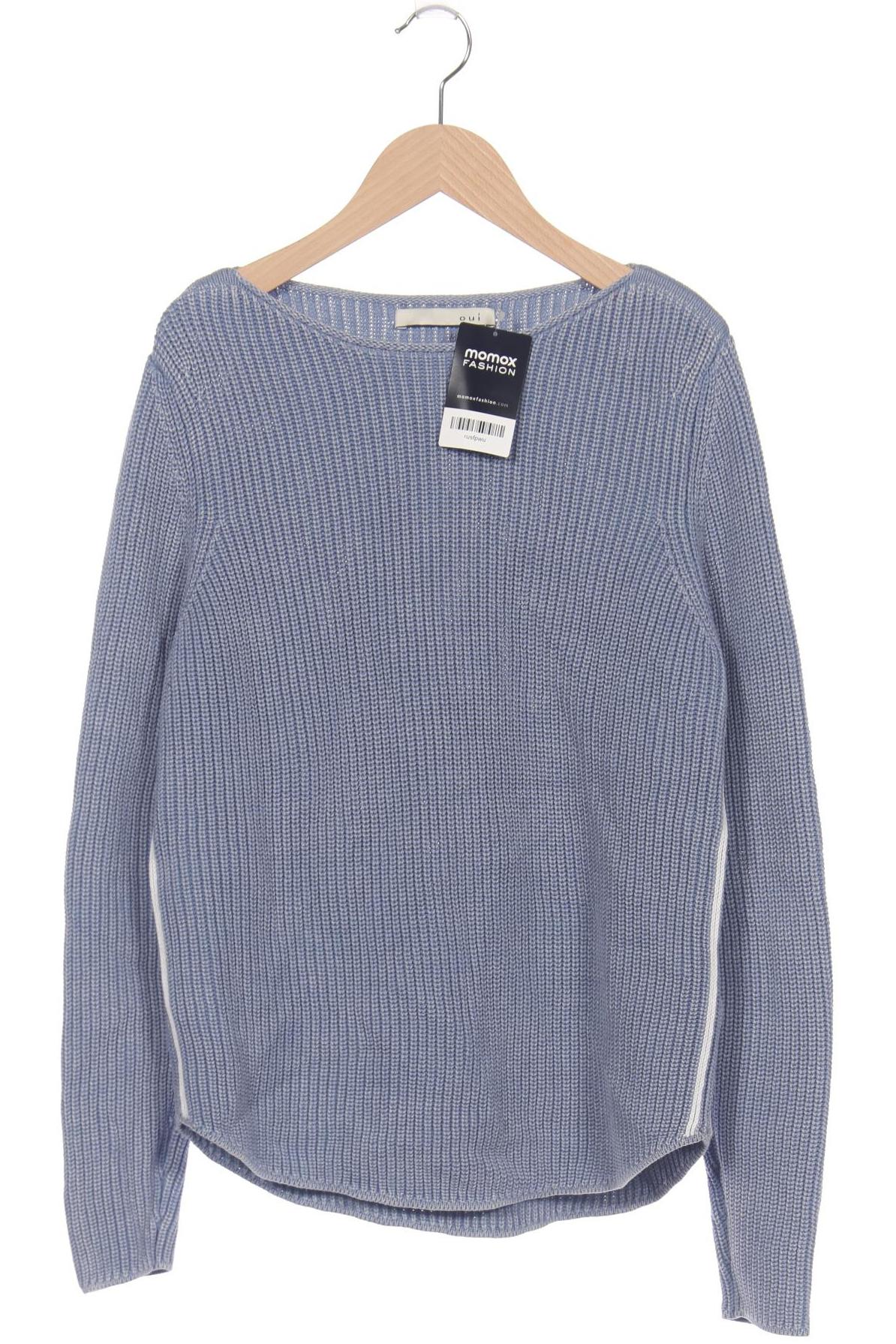 

Oui Damen Pullover, hellblau, Gr. 38
