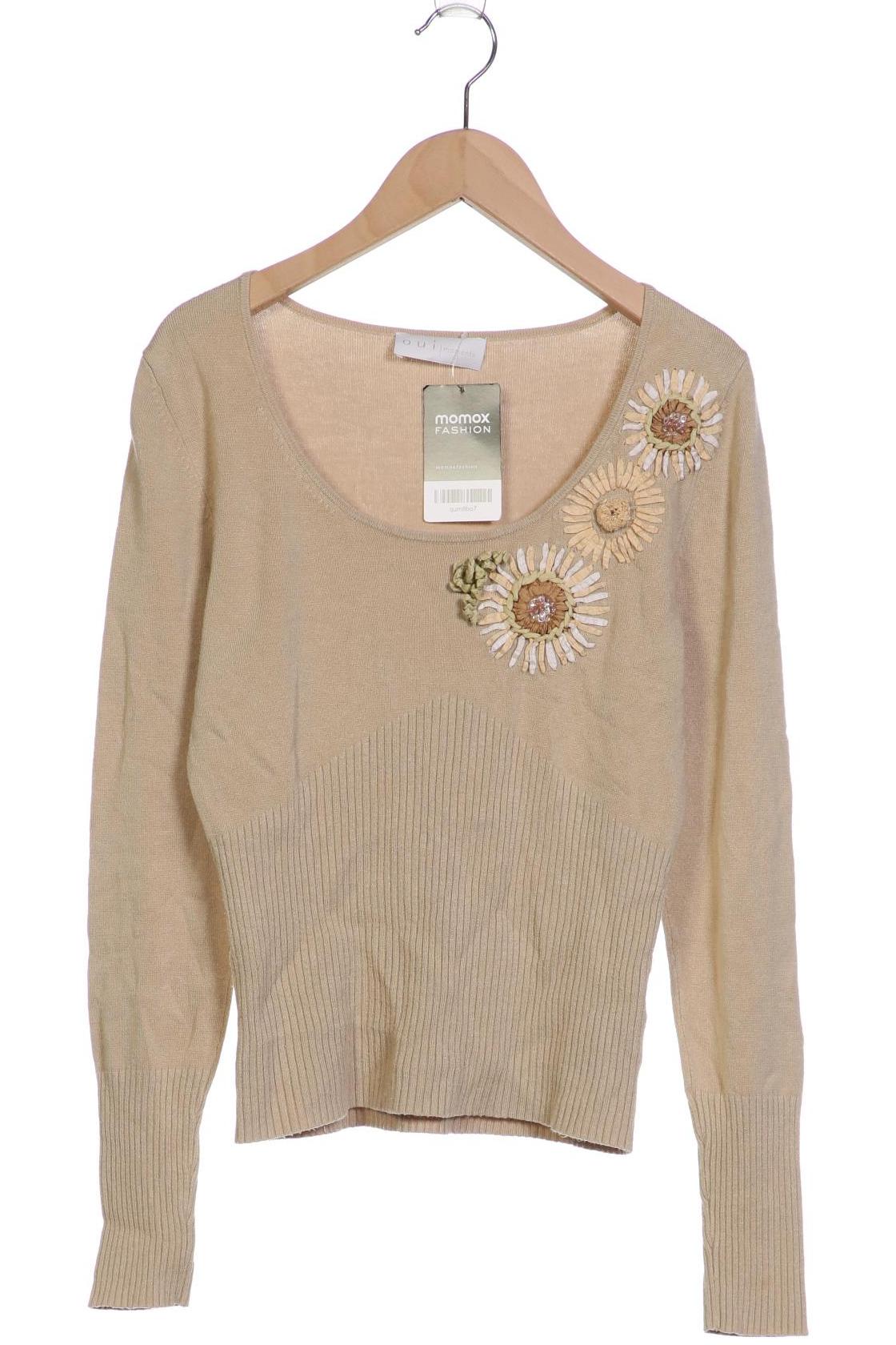 

Oui Damen Pullover, beige