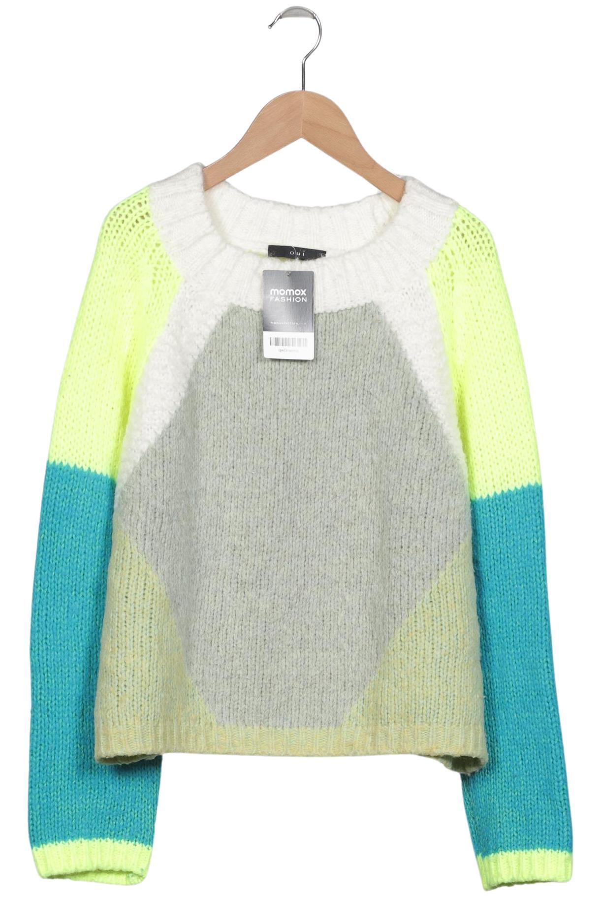 

Oui Damen Pullover, neon, Gr. 38