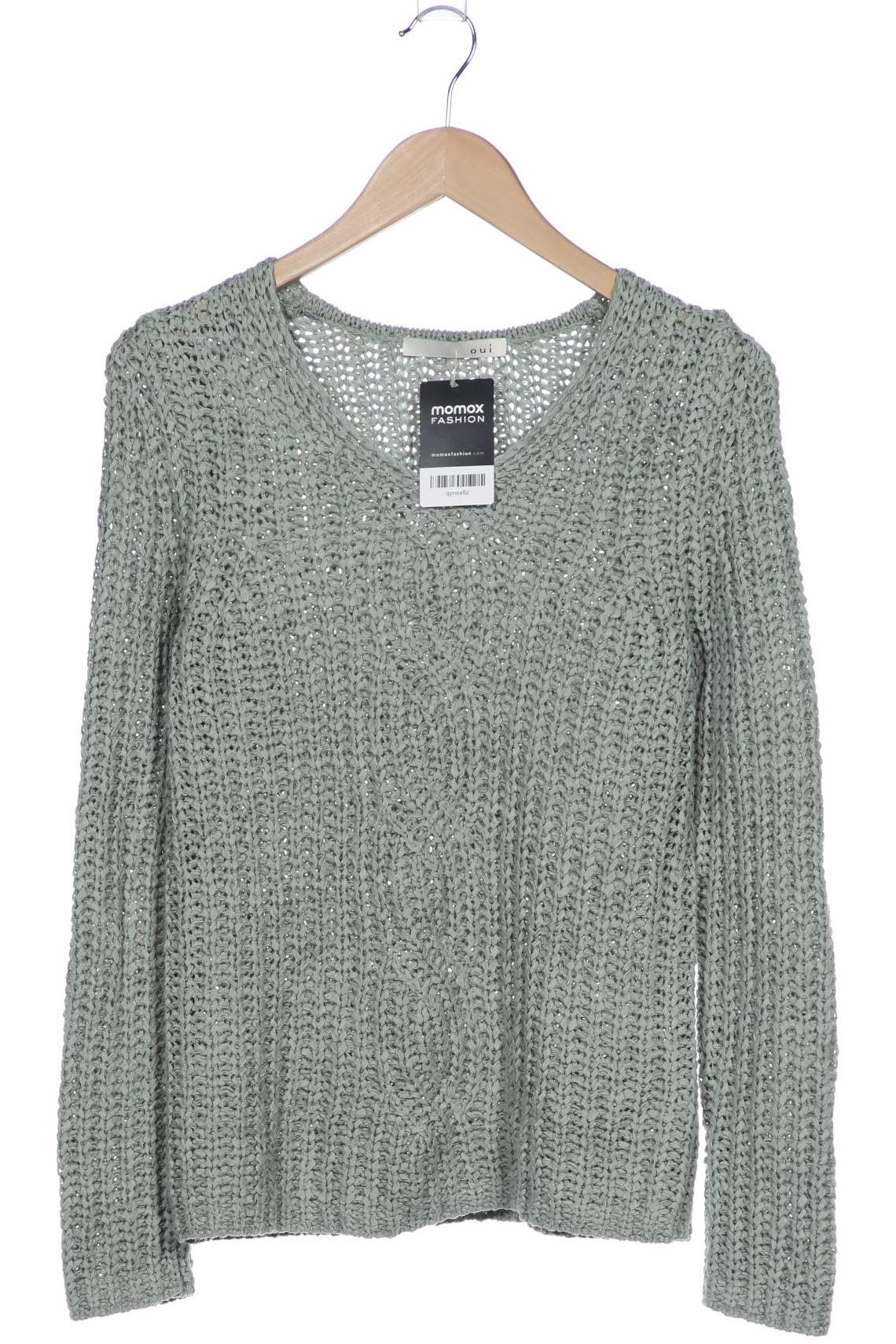 

Oui Damen Pullover, hellgrün, Gr. 34