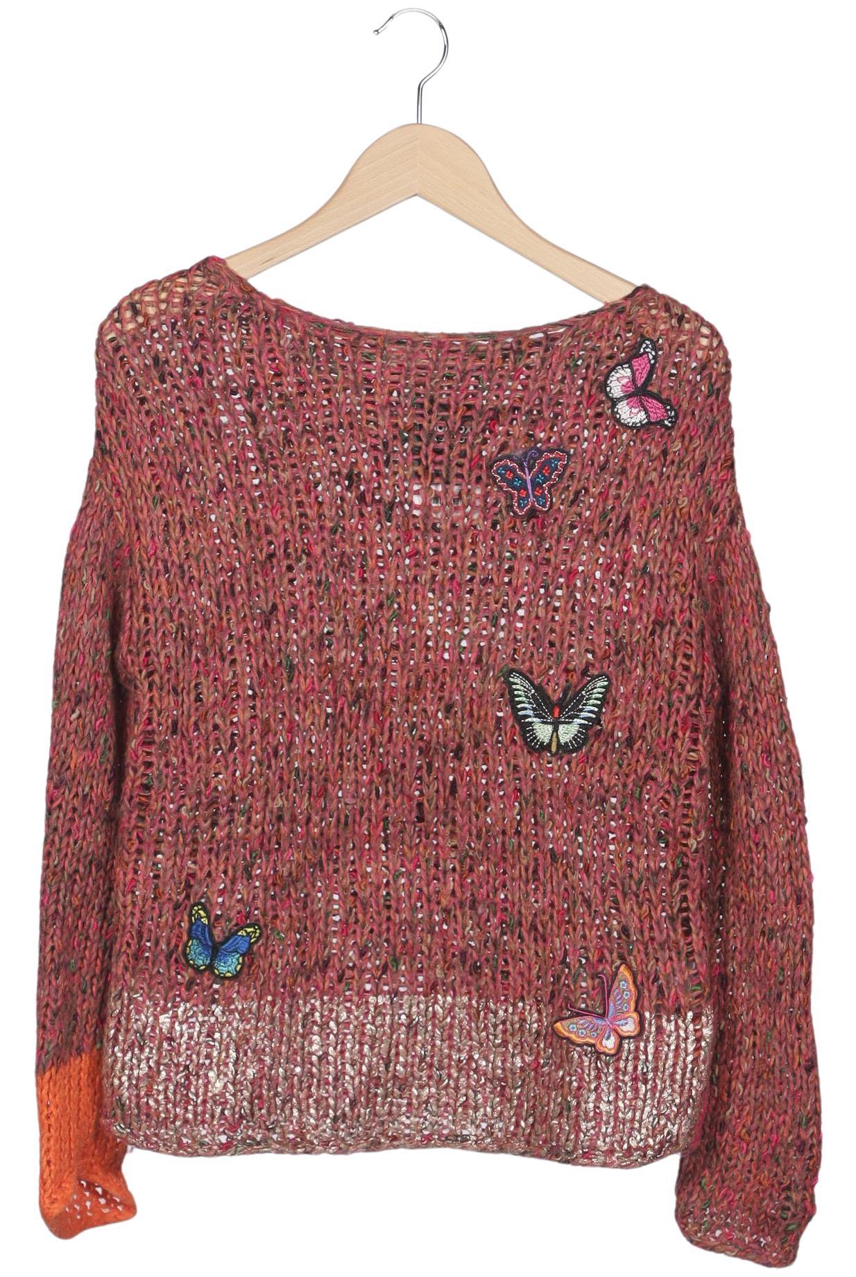 

Oui Damen Pullover, pink, Gr. 36