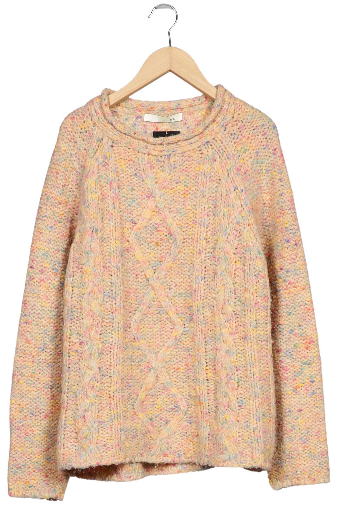 

Oui Damen Pullover, beige, Gr. 40