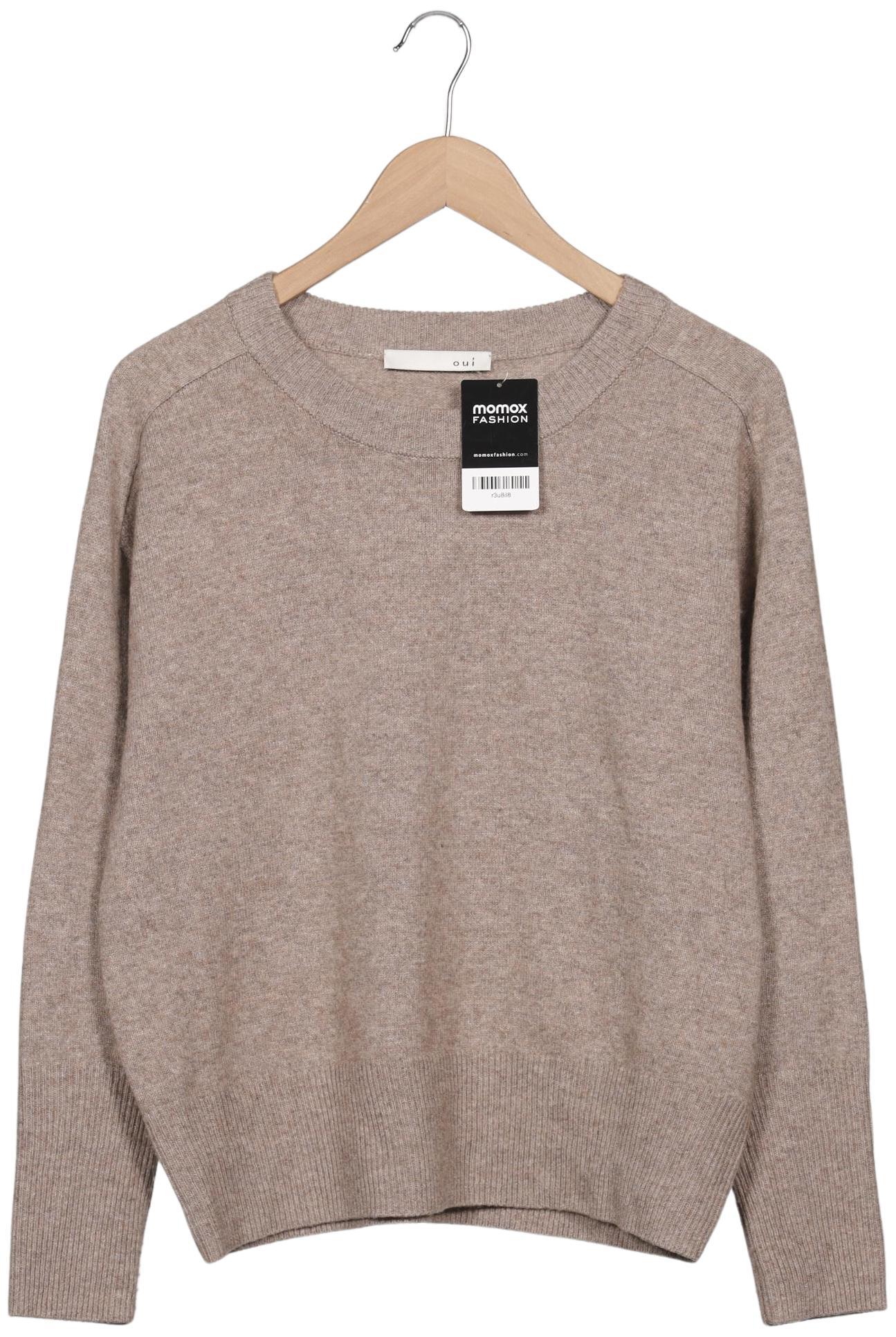 

Oui Damen Pullover, beige, Gr. 42