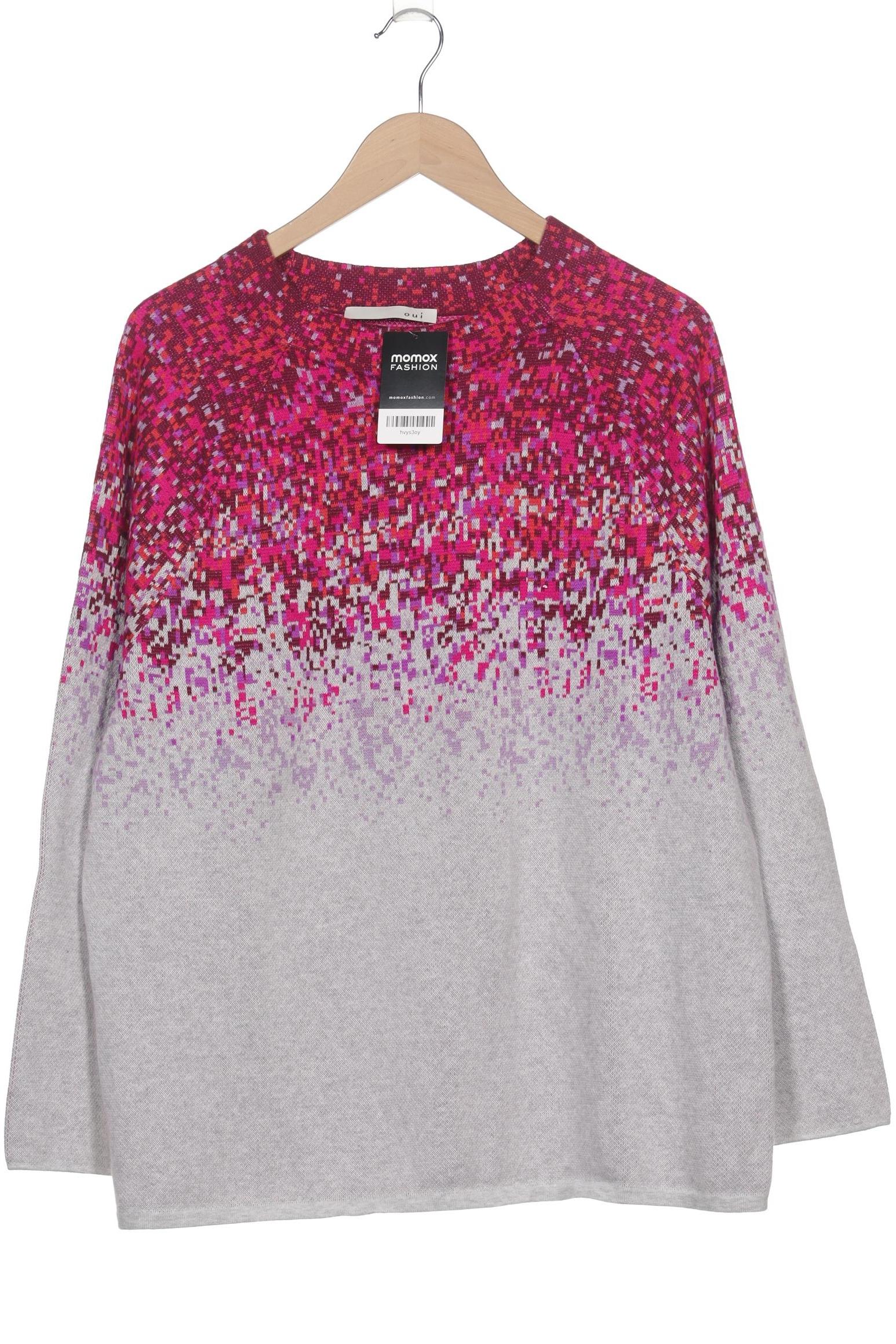 

Oui Damen Pullover, pink, Gr. 46