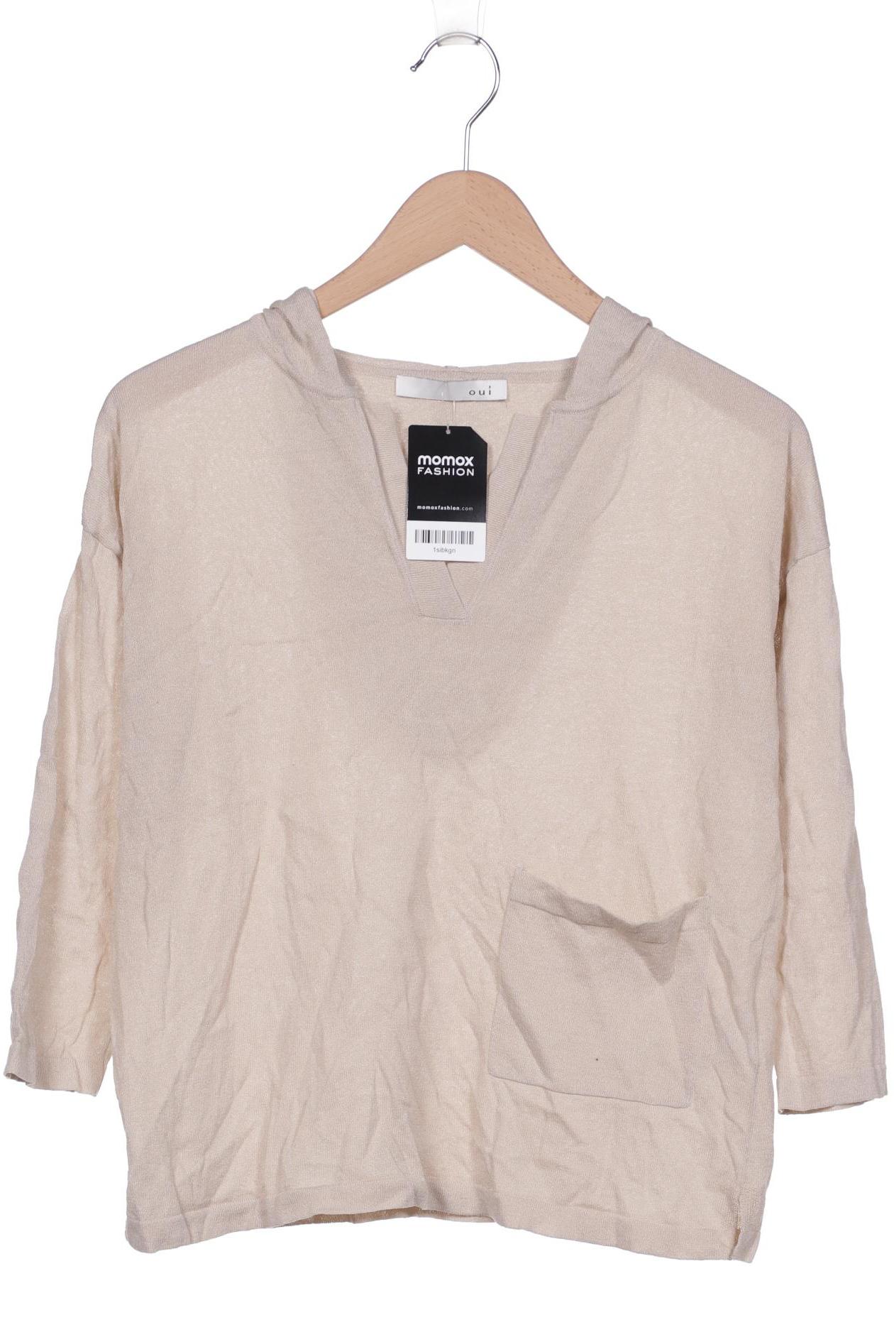 

Oui Damen Pullover, beige, Gr. 36