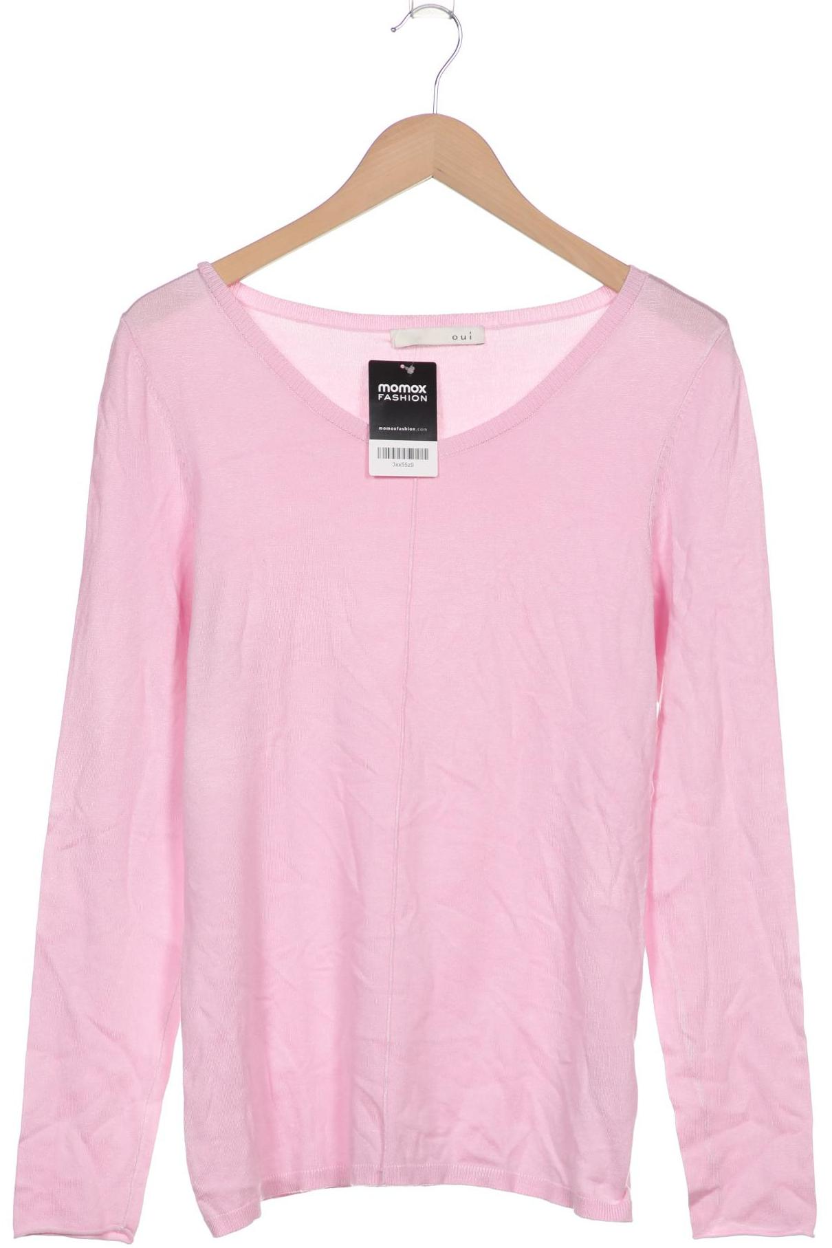

Oui Damen Pullover, pink, Gr. 40