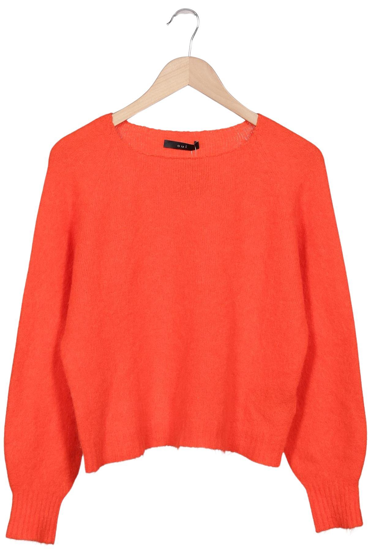 

Oui Damen Pullover, orange, Gr. 40