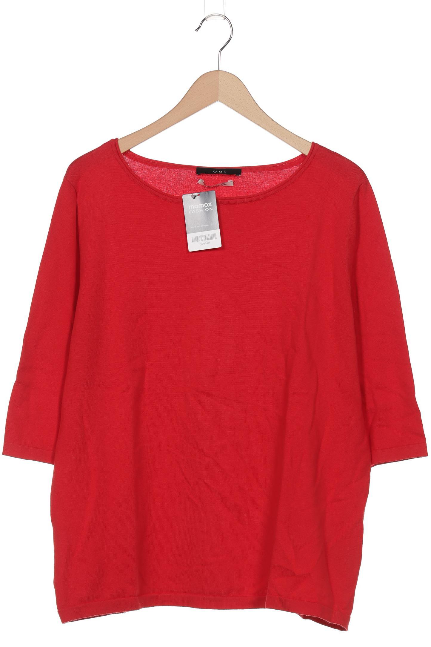 

Oui Damen Pullover, rot, Gr. 46