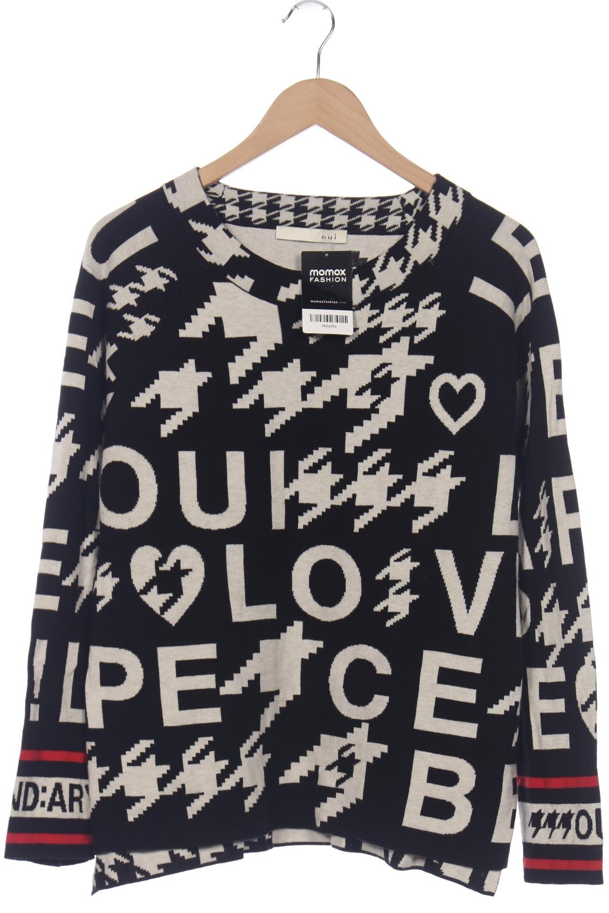 

Oui Damen Pullover, schwarz, Gr. 42