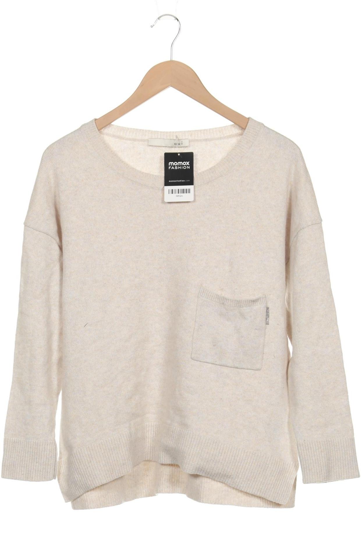 

Oui Damen Pullover, beige, Gr. 42