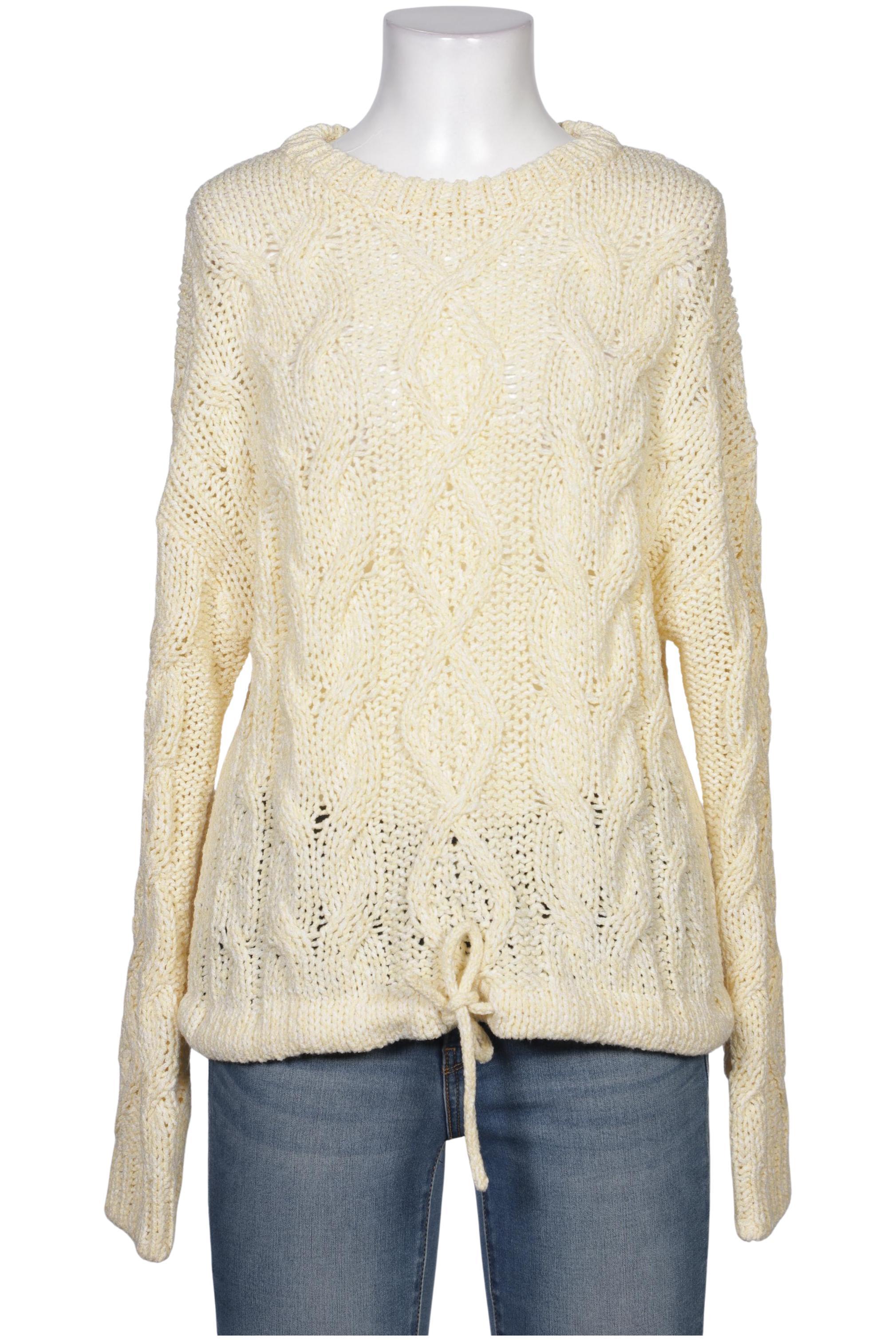 

Oui Damen Pullover, cremeweiß, Gr. 36