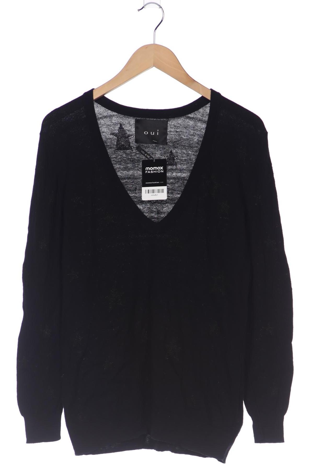 

Oui Damen Pullover, schwarz, Gr. 36