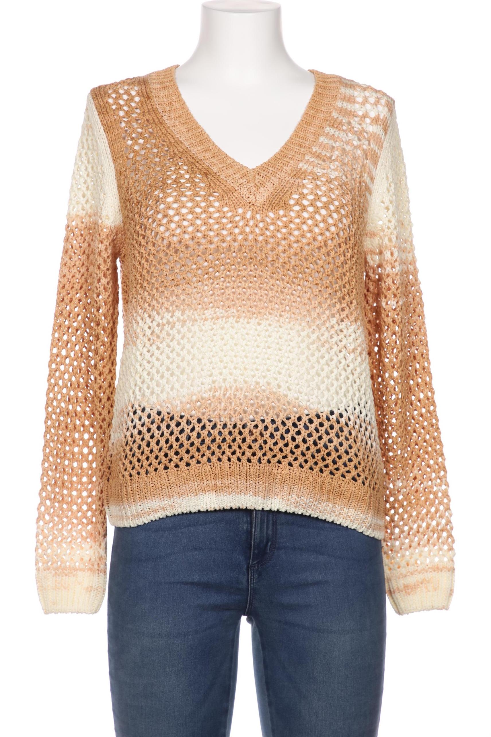 

Oui Damen Pullover, beige, Gr. 38
