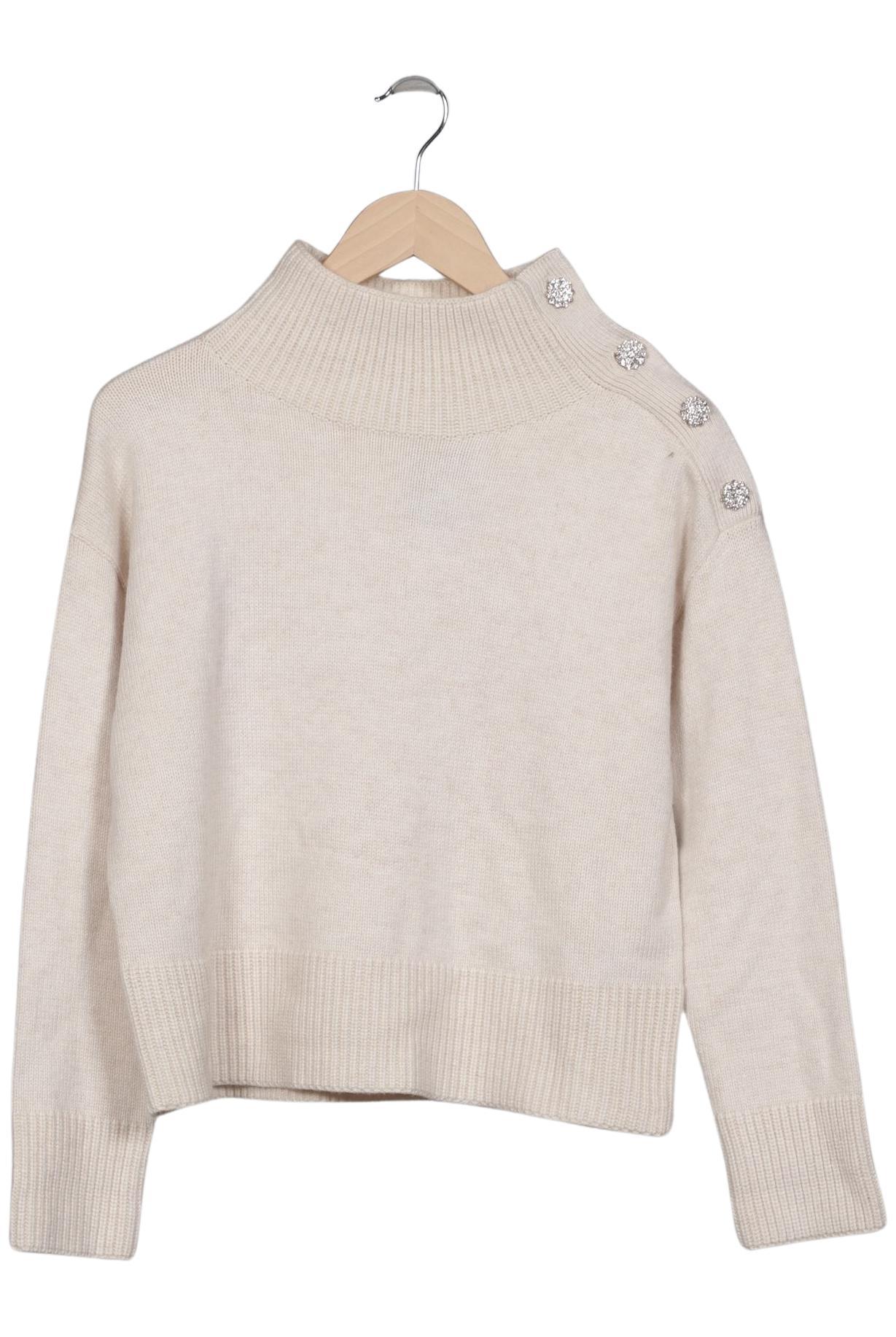 

Oui Damen Pullover, cremeweiß, Gr. 36