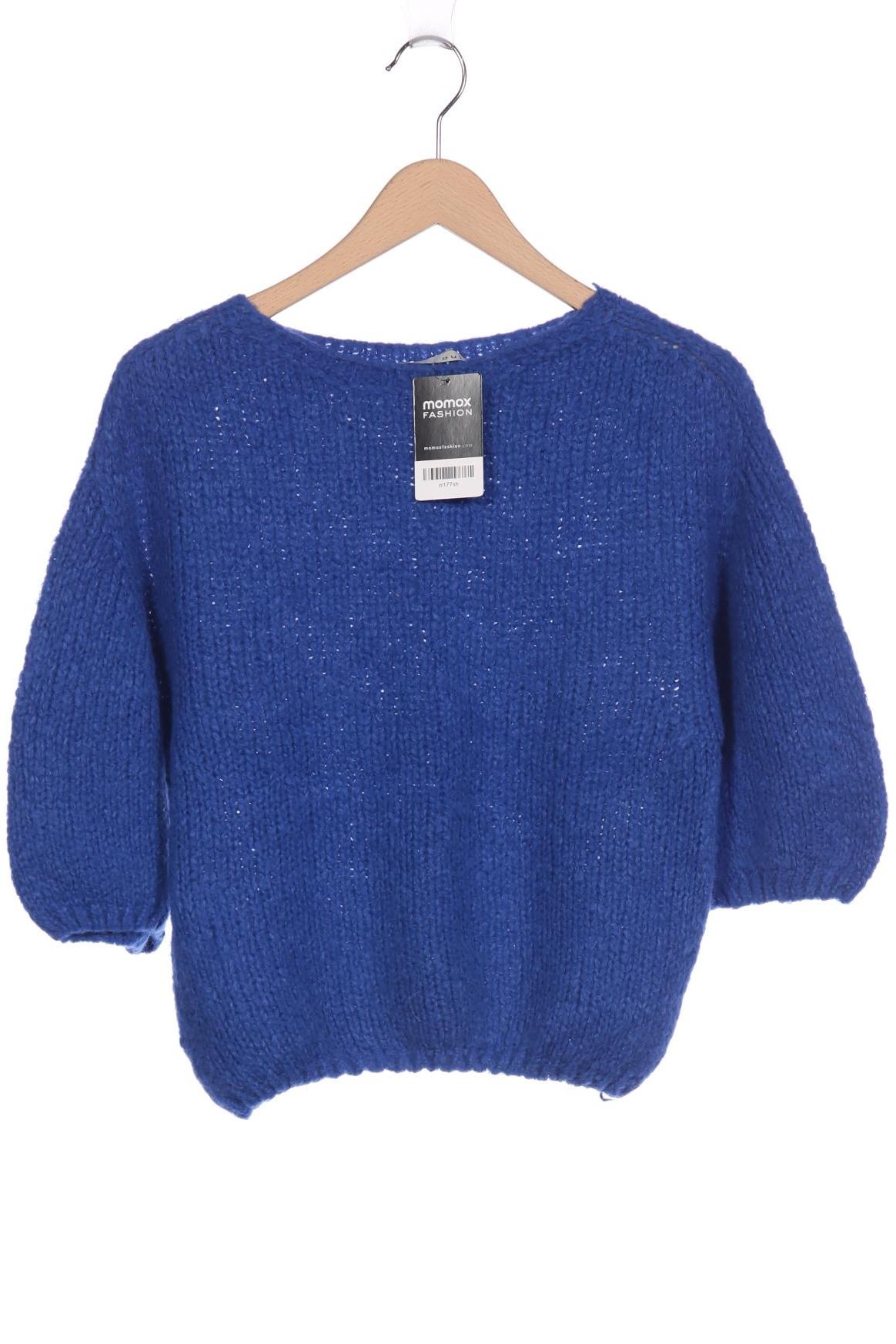 

Oui Damen Pullover, blau, Gr. 36