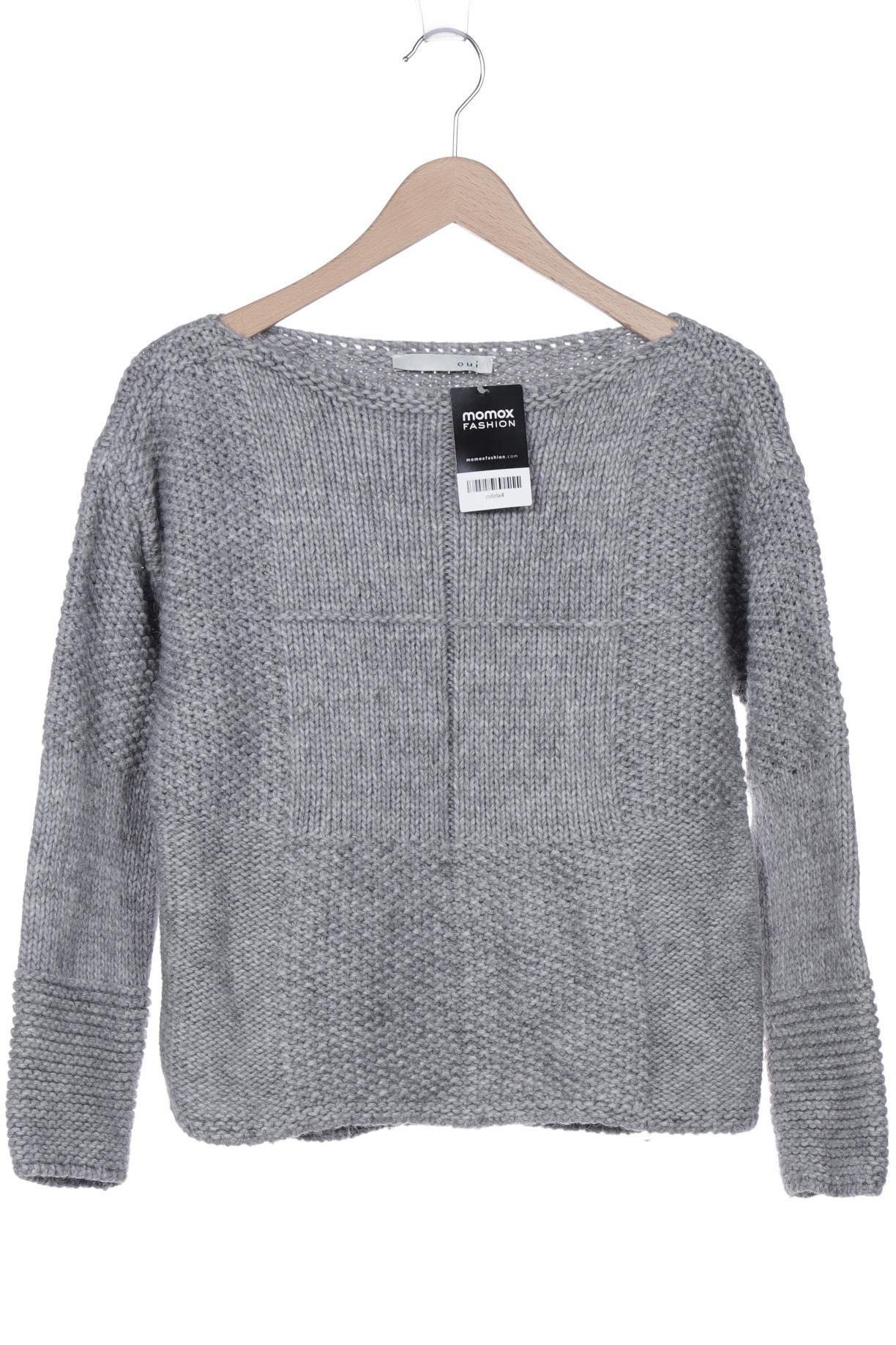 

Oui Damen Pullover, grau, Gr. 40