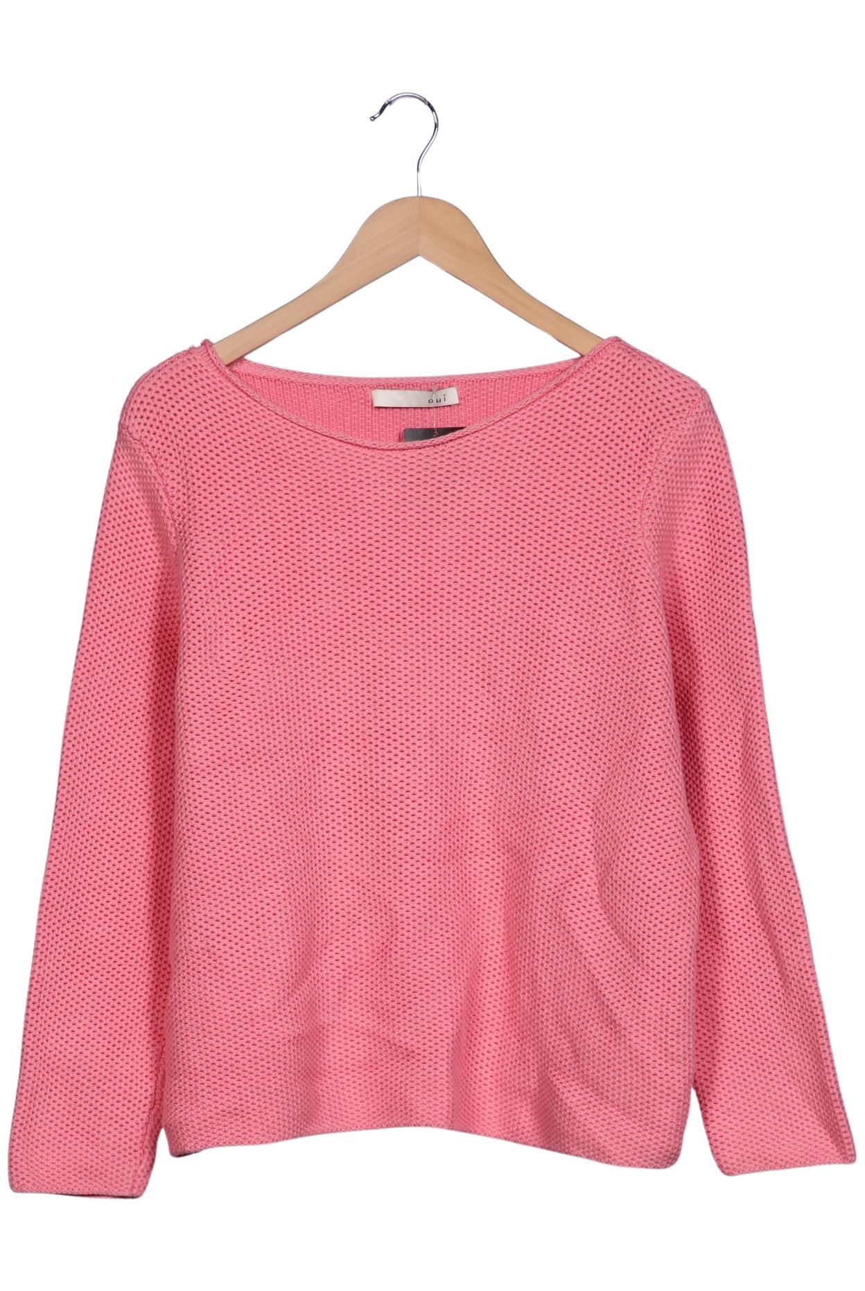 

Oui Damen Pullover, pink, Gr. 44