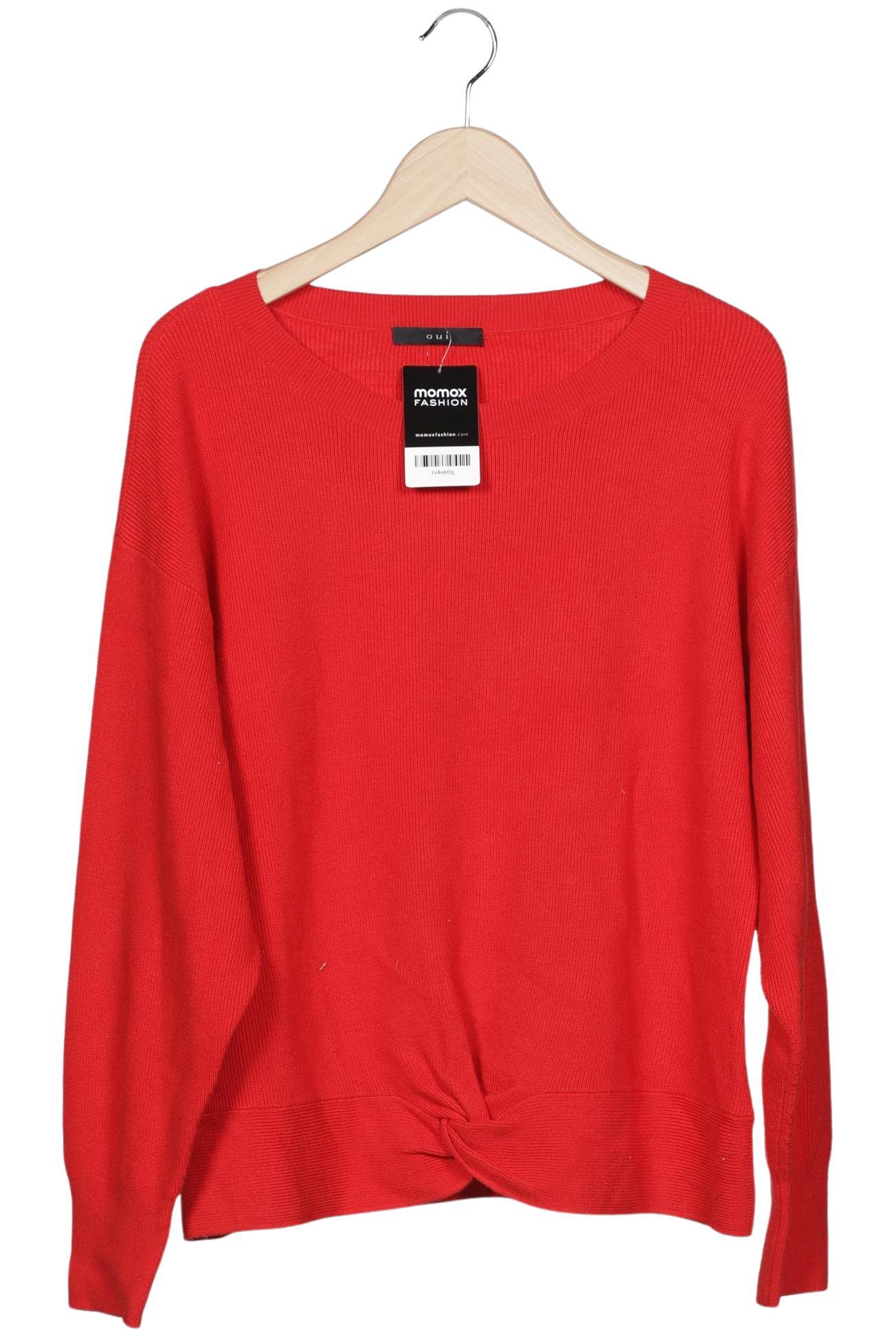 

Oui Damen Pullover, rot, Gr. 42