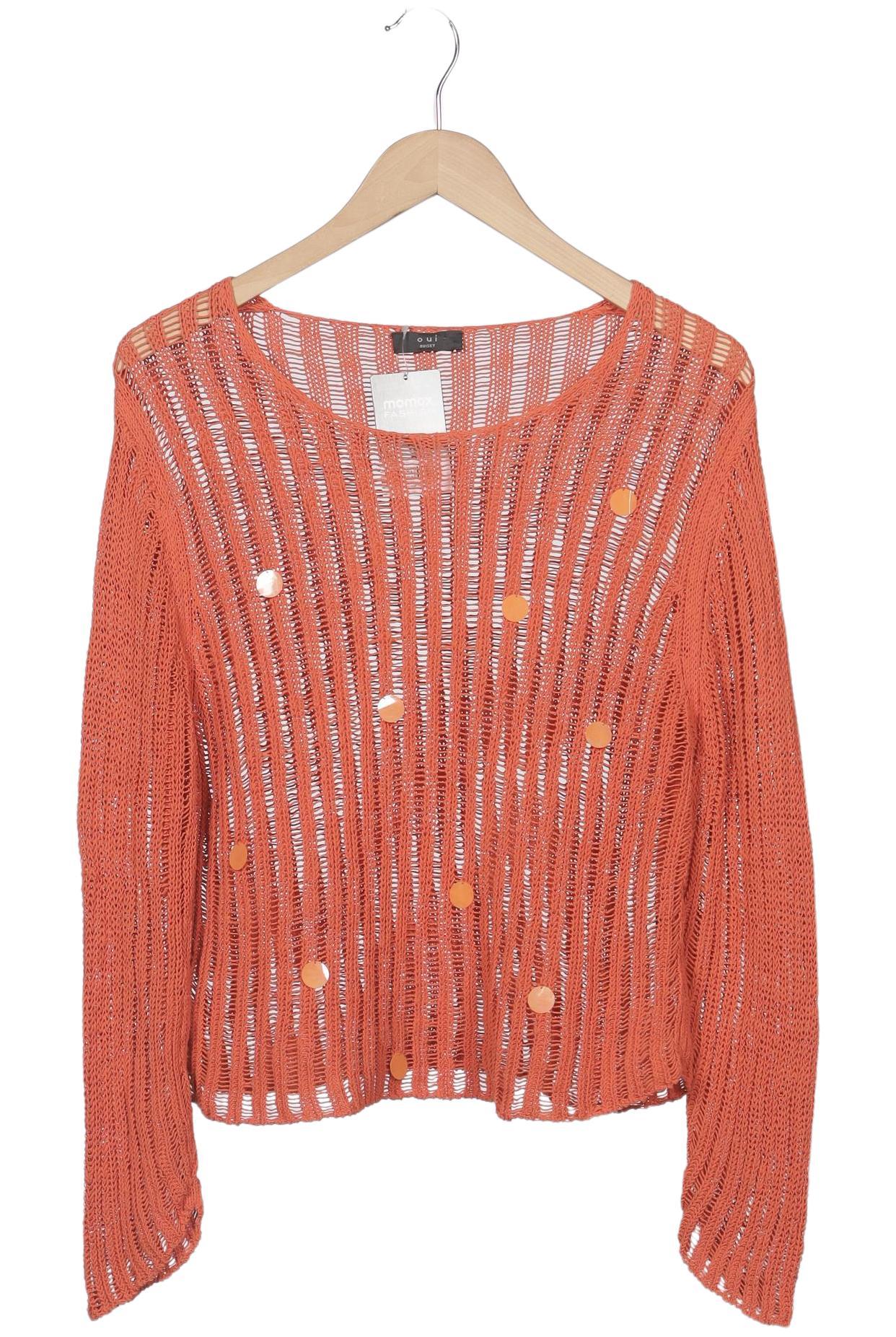 

Oui Damen Pullover, orange, Gr. 44
