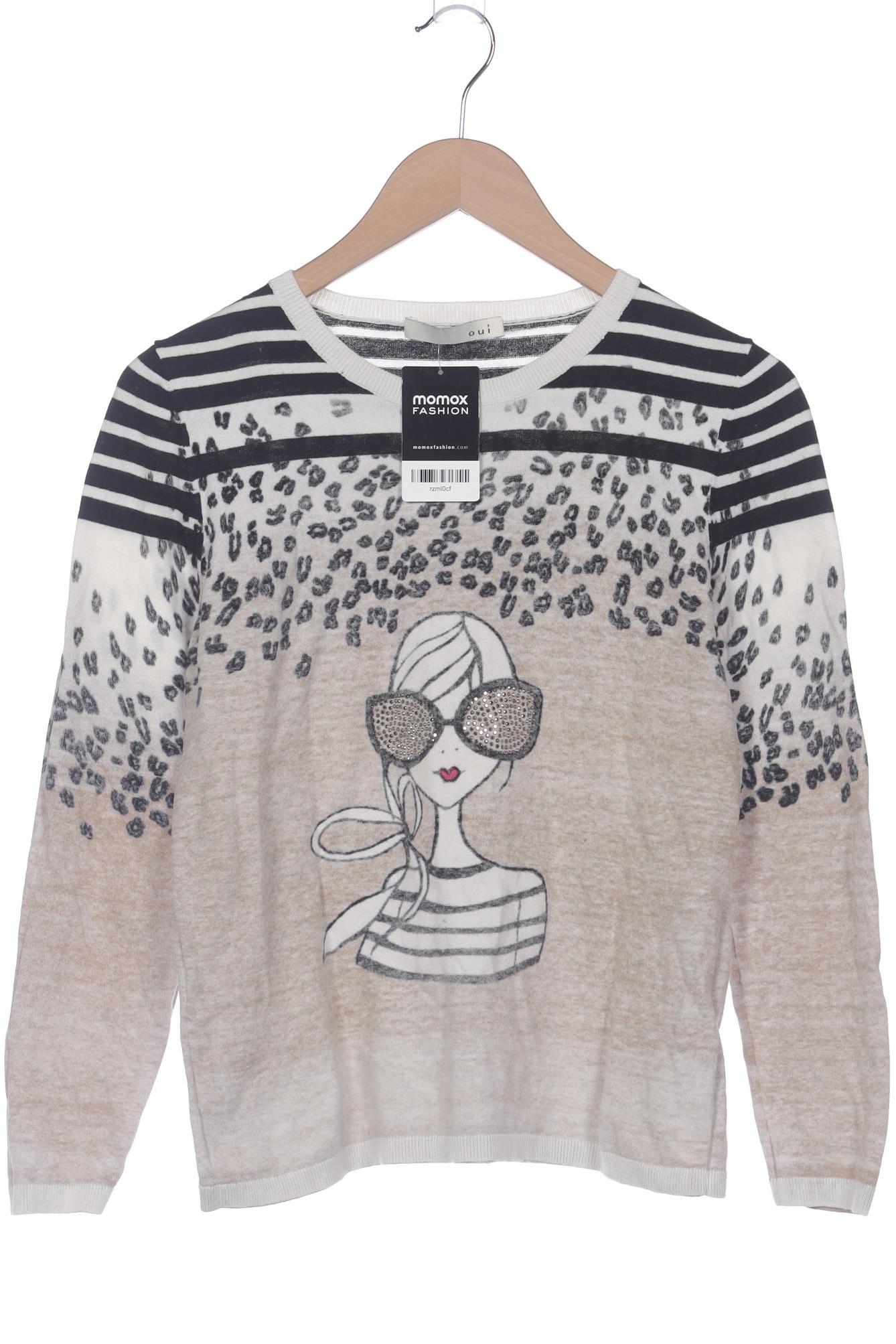 

Oui Damen Pullover, beige, Gr. 40