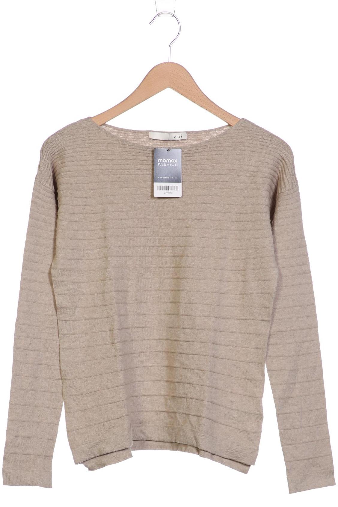 

Oui Damen Pullover, beige