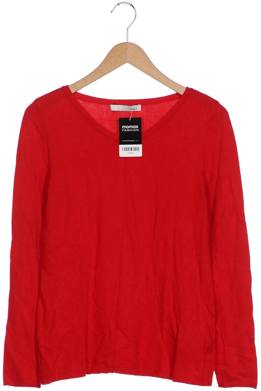 

Oui Damen Pullover, rot, Gr. 40