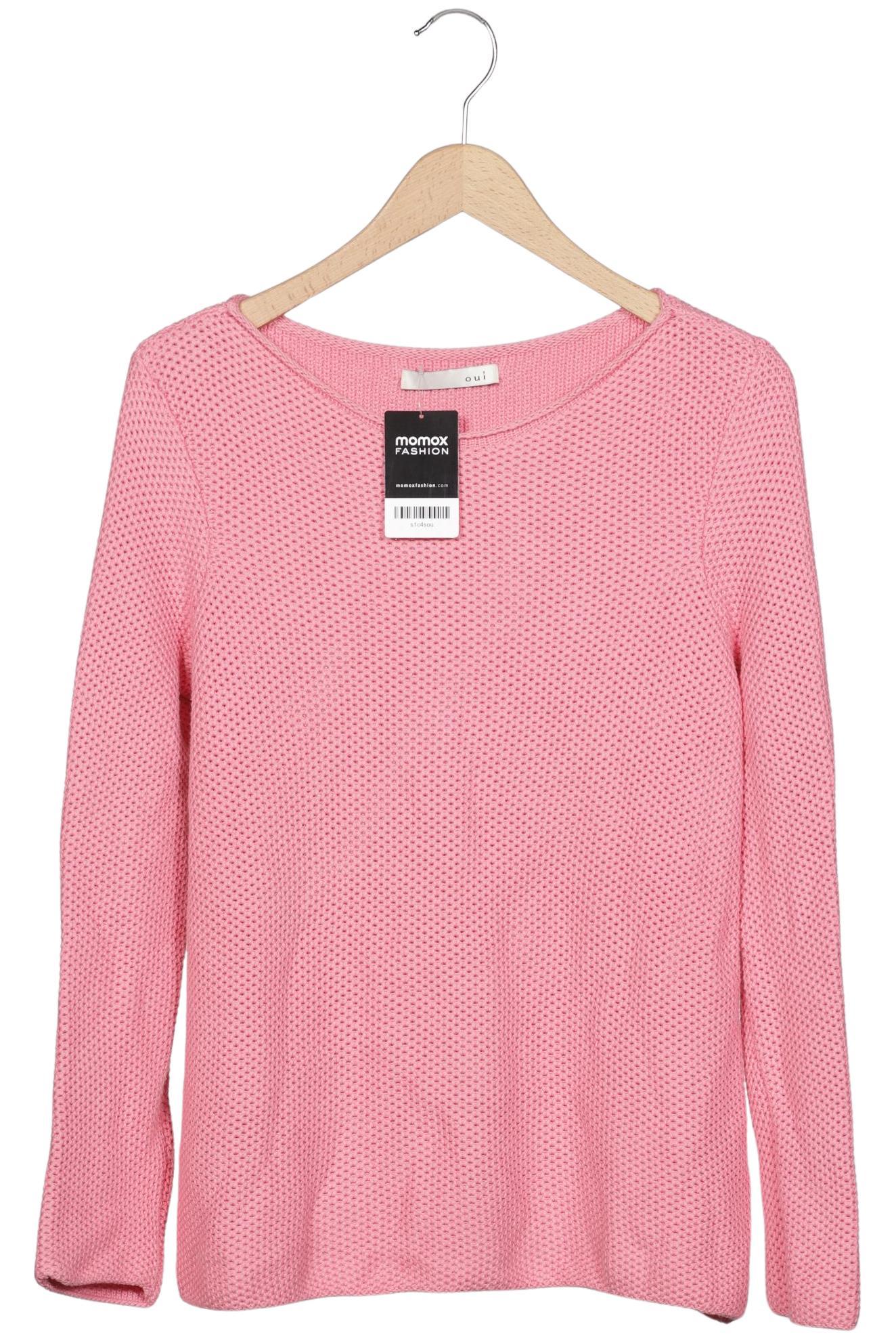 

Oui Damen Pullover, pink, Gr. 40