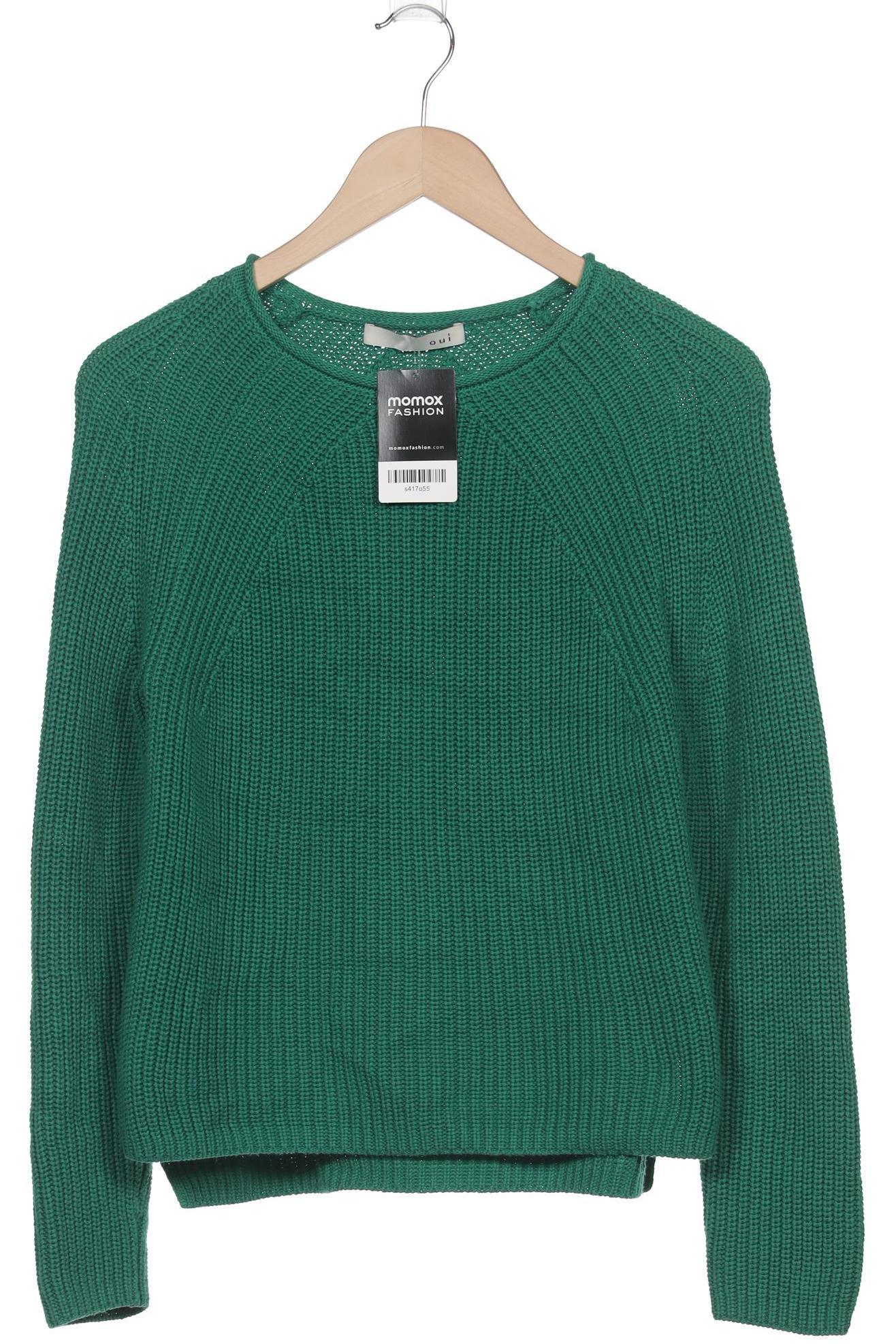 

Oui Damen Pullover, grün, Gr. 34