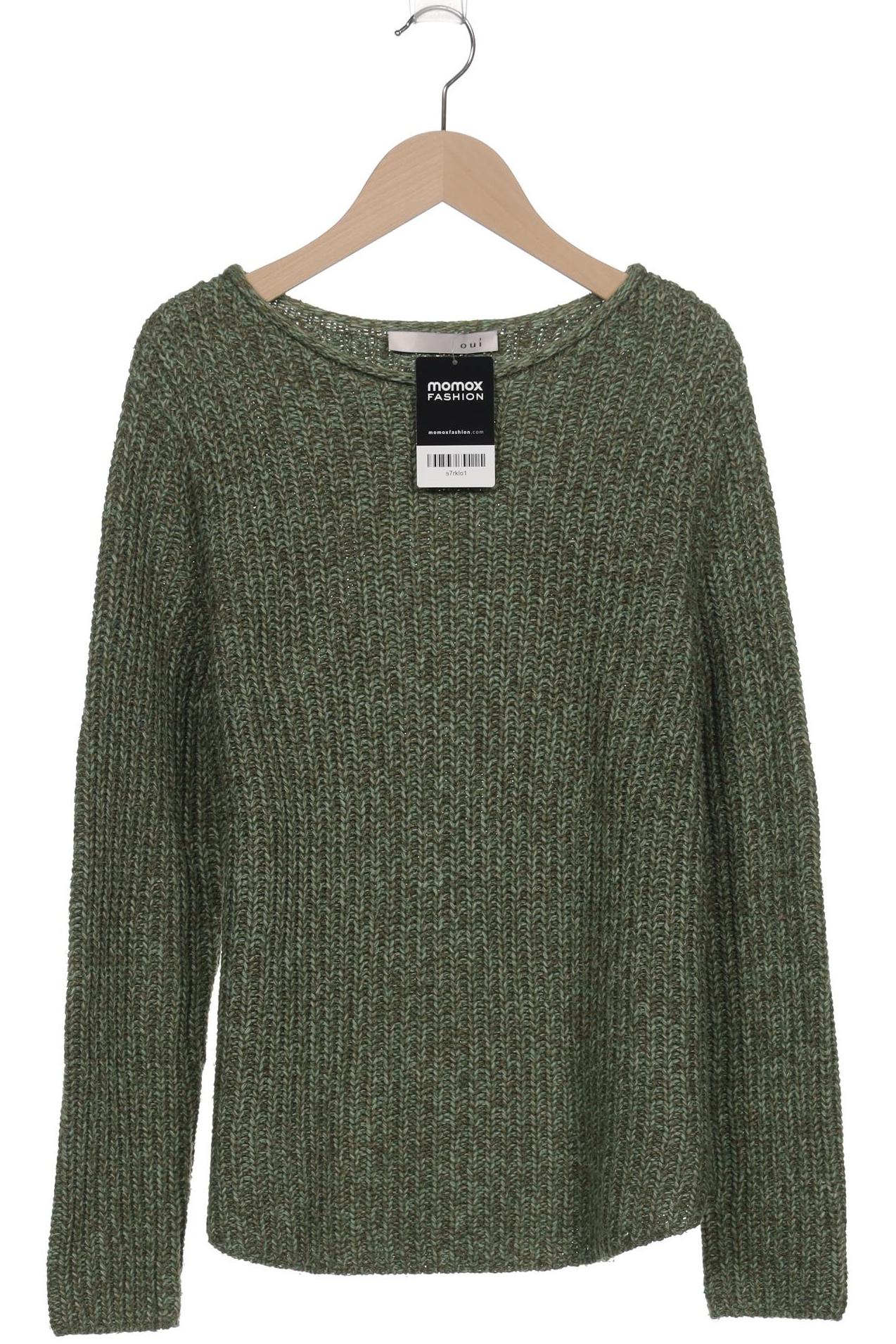 

Oui Damen Pullover, grün, Gr. 38
