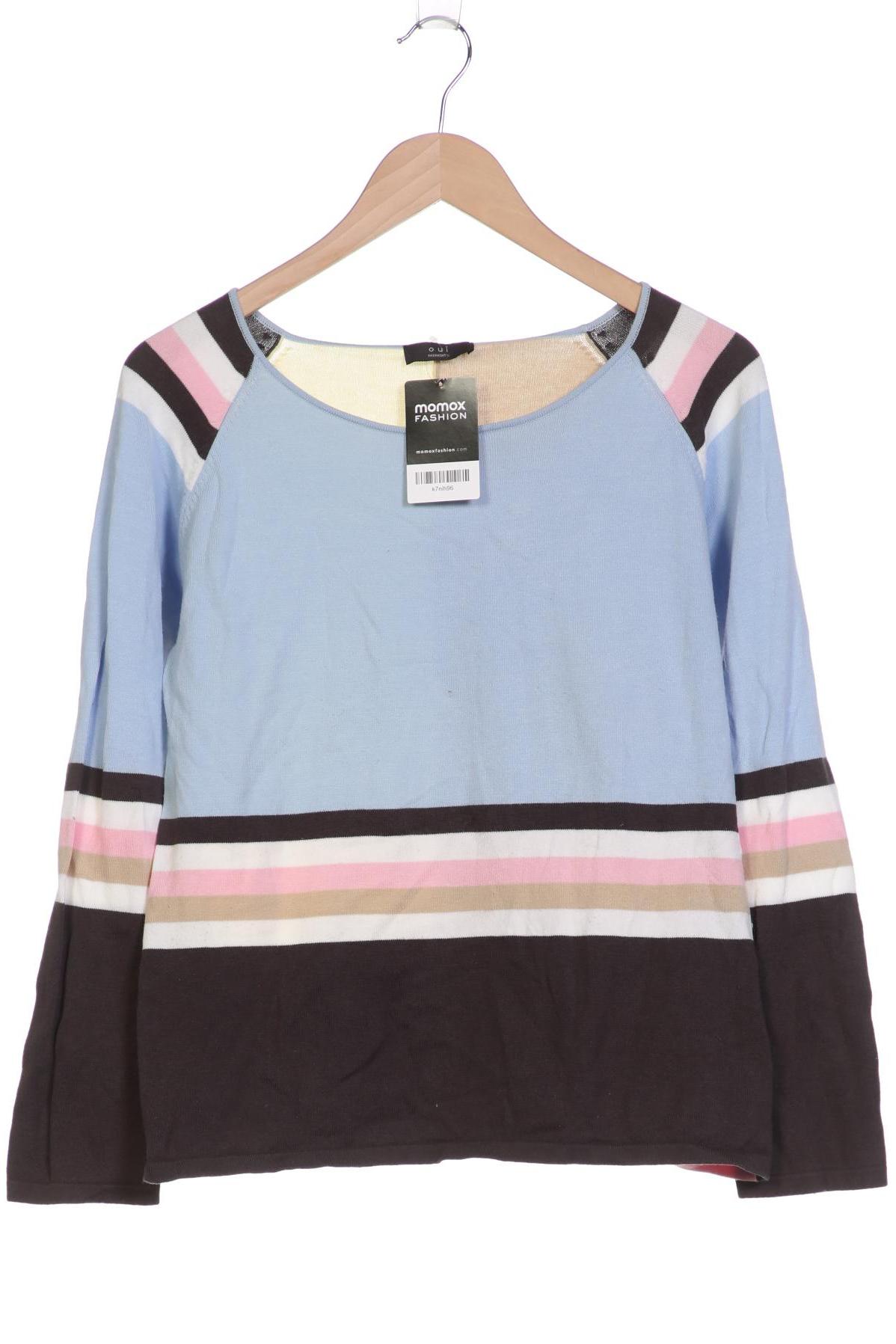 

Oui Damen Pullover, blau, Gr. 44