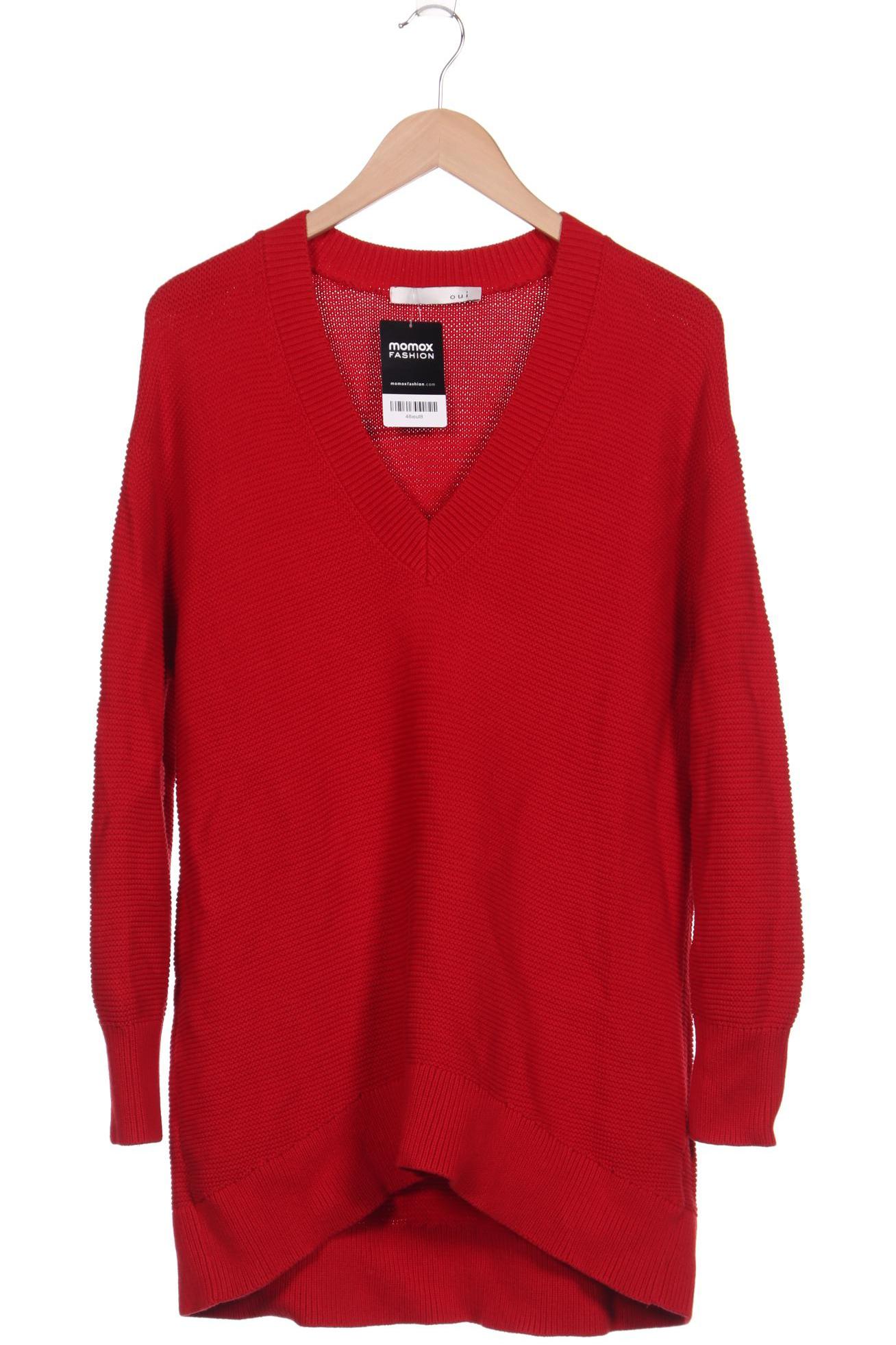 

Oui Damen Pullover, rot, Gr. 44