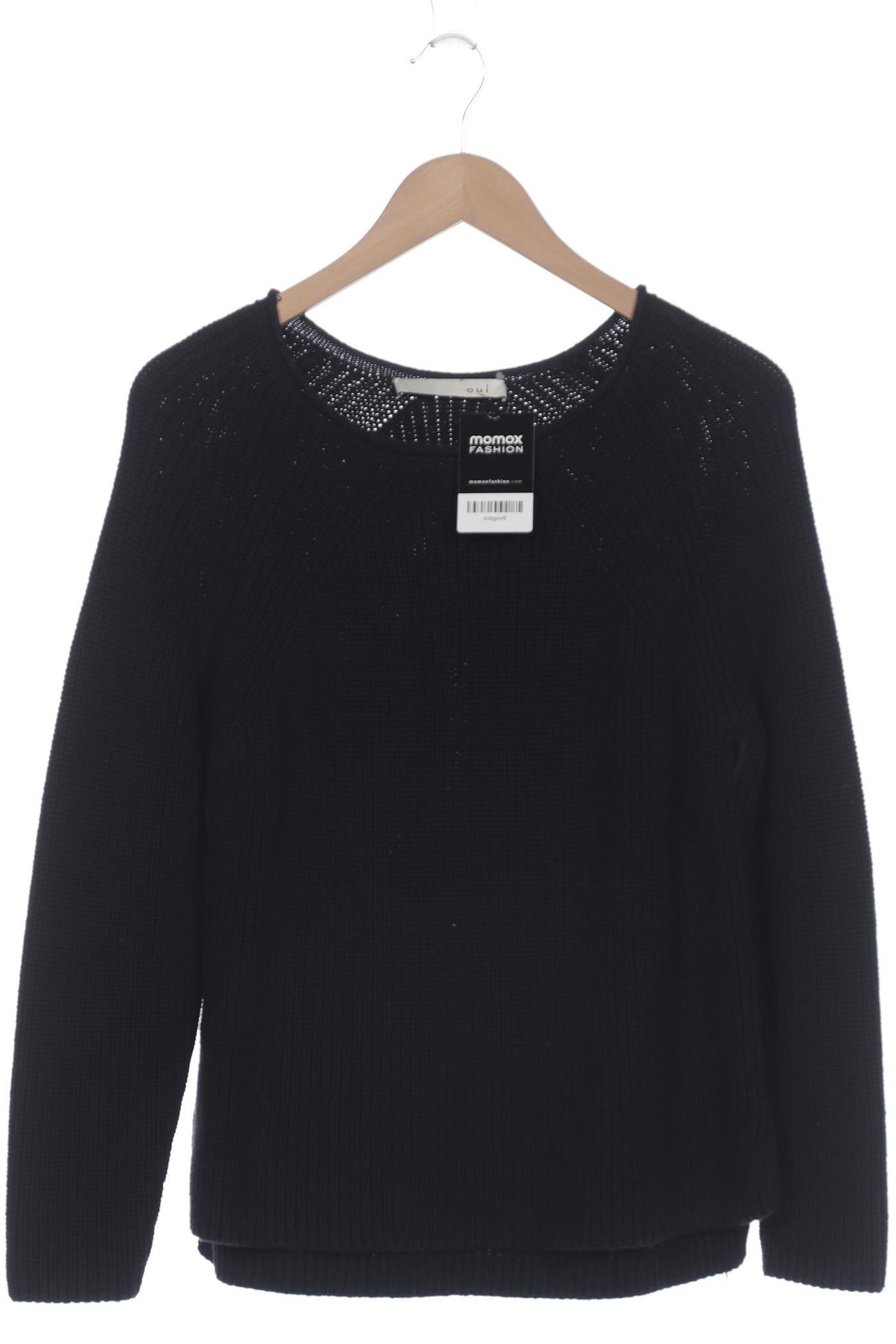 

Oui Damen Pullover, schwarz, Gr. 44