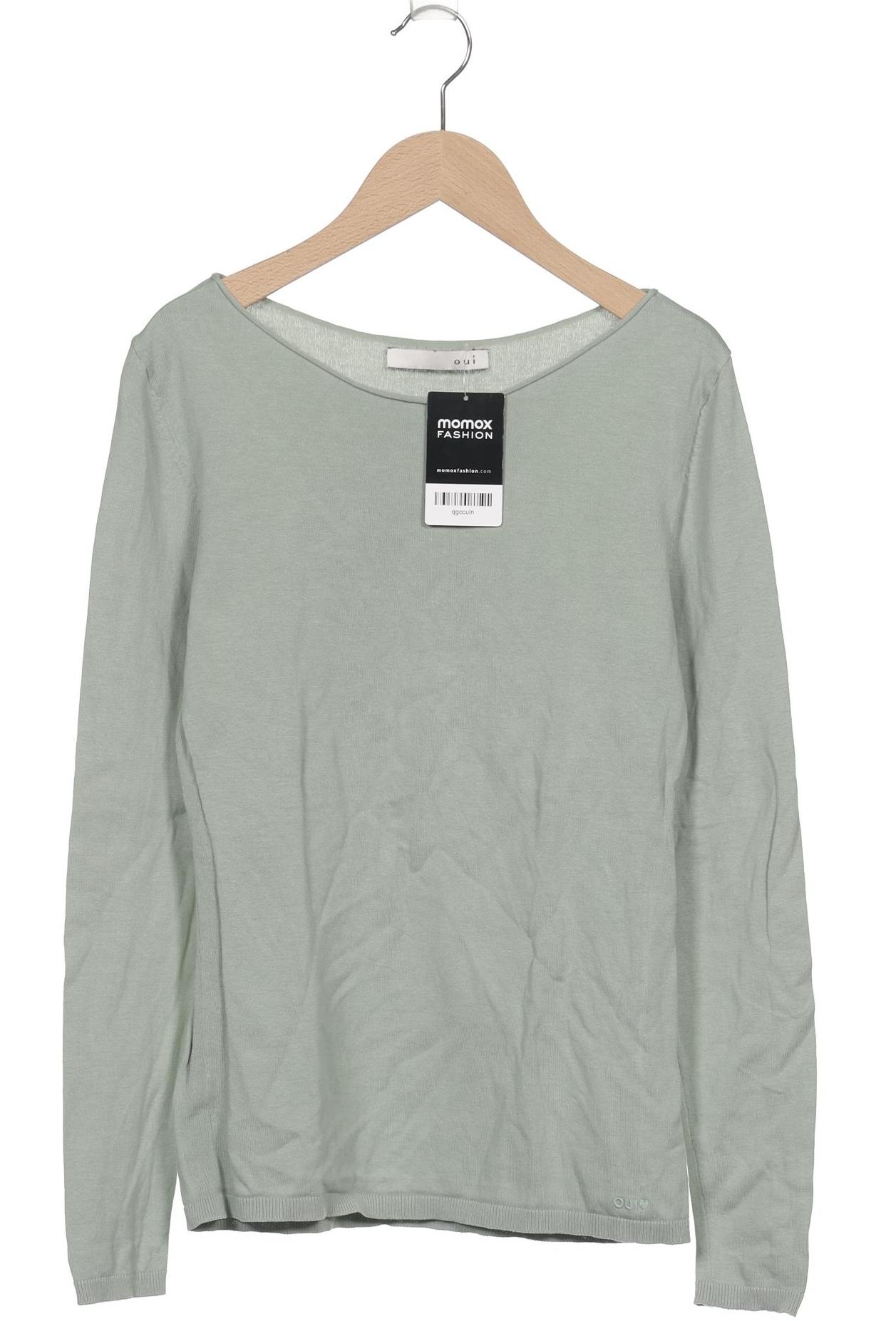 

Oui Damen Pullover, hellgrün, Gr. 36