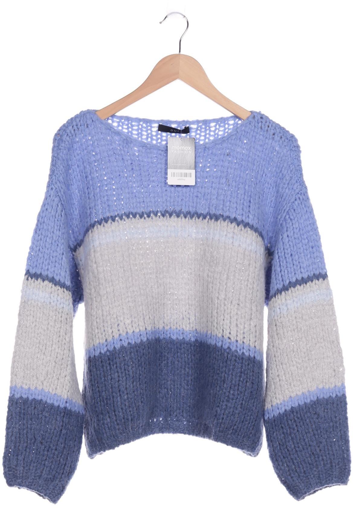 

Oui Damen Pullover, blau, Gr. 40