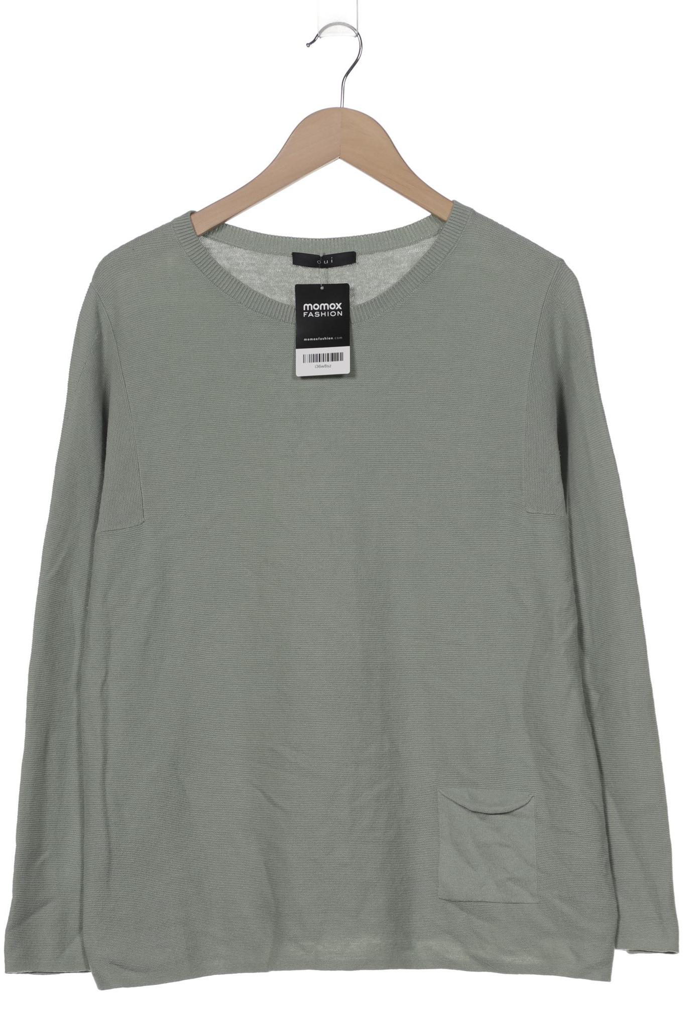 

Oui Damen Pullover, grün, Gr. 42