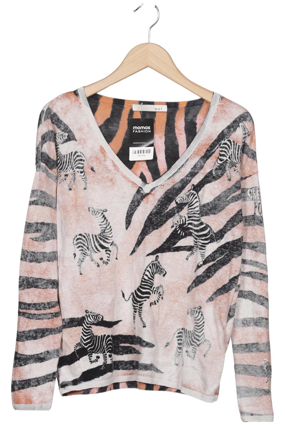 

Oui Damen Pullover, mehrfarbig, Gr. 34